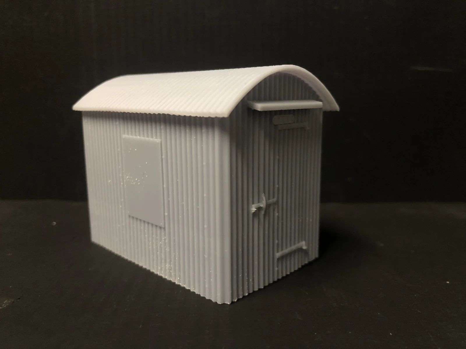 Lamp hut with glazing - O Gauge/O-16.5 based on Buckfastleigh building