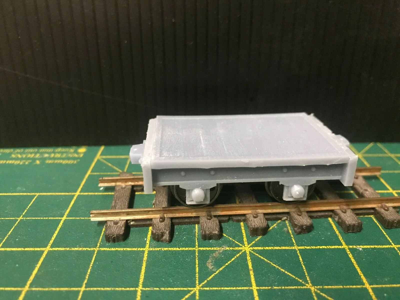 Gn15  Flat Wagon Kit with optional wheelset