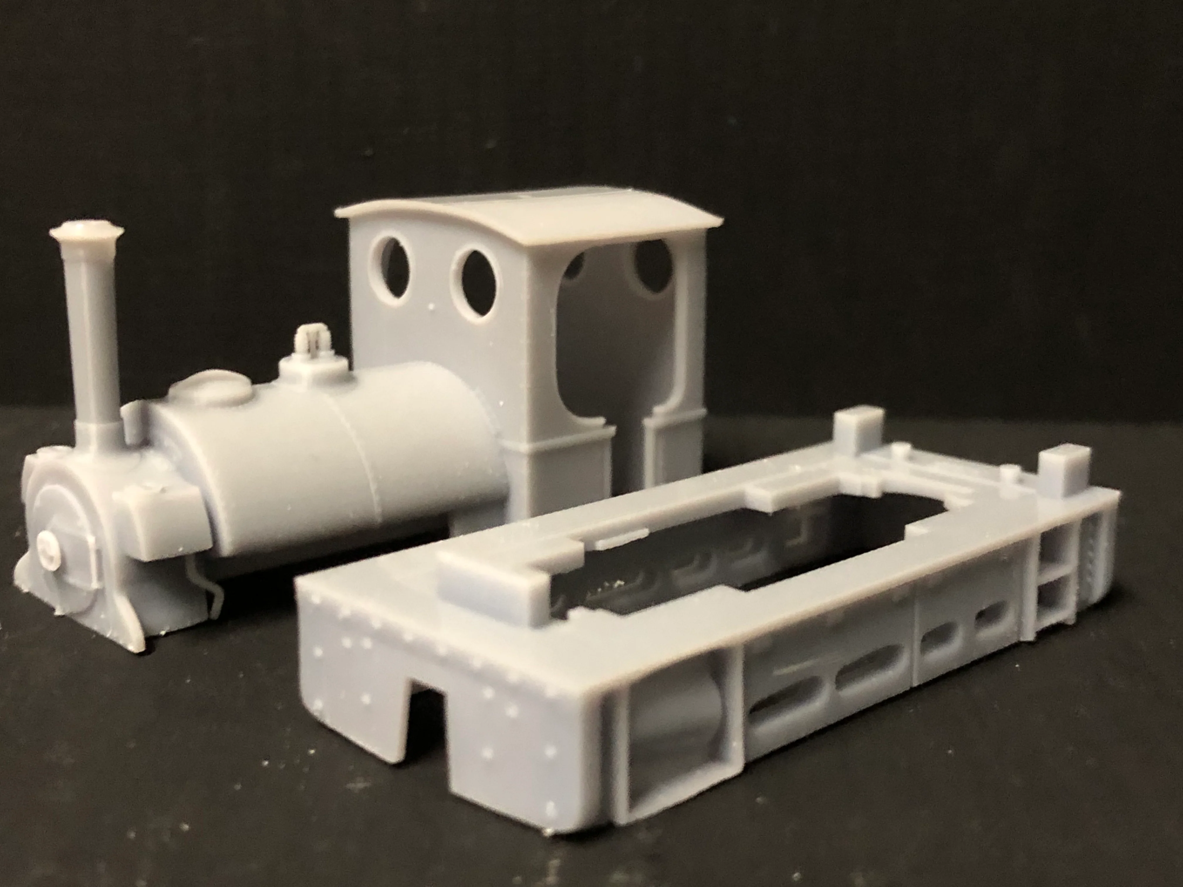 OO9 009 Peckett & Sons Narrow Gauge kit to fit onto the KATO 11-109 chassis