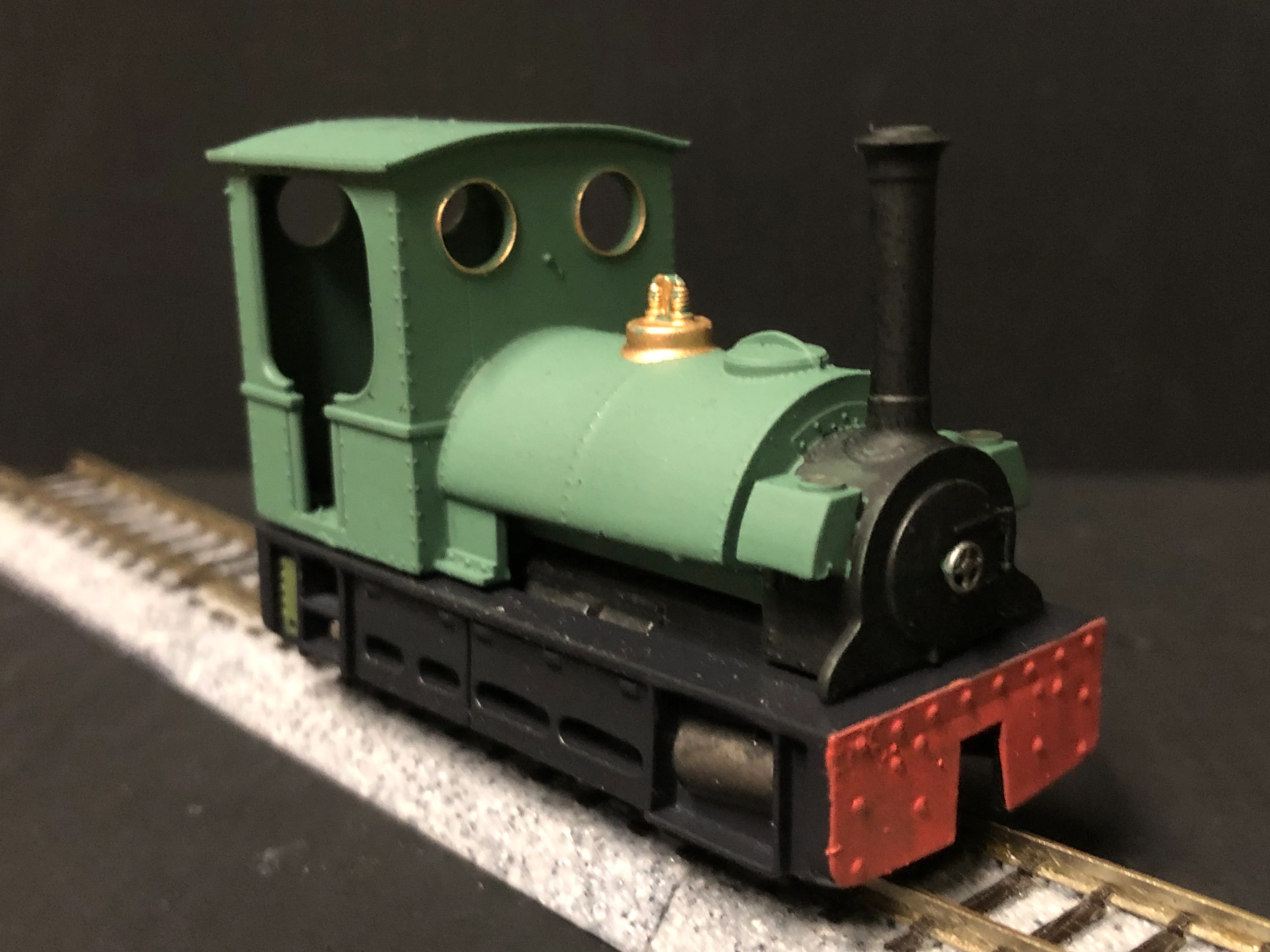 OO9 009 Peckett & Sons Narrow Gauge kit to fit onto the KATO 11-109 chassis