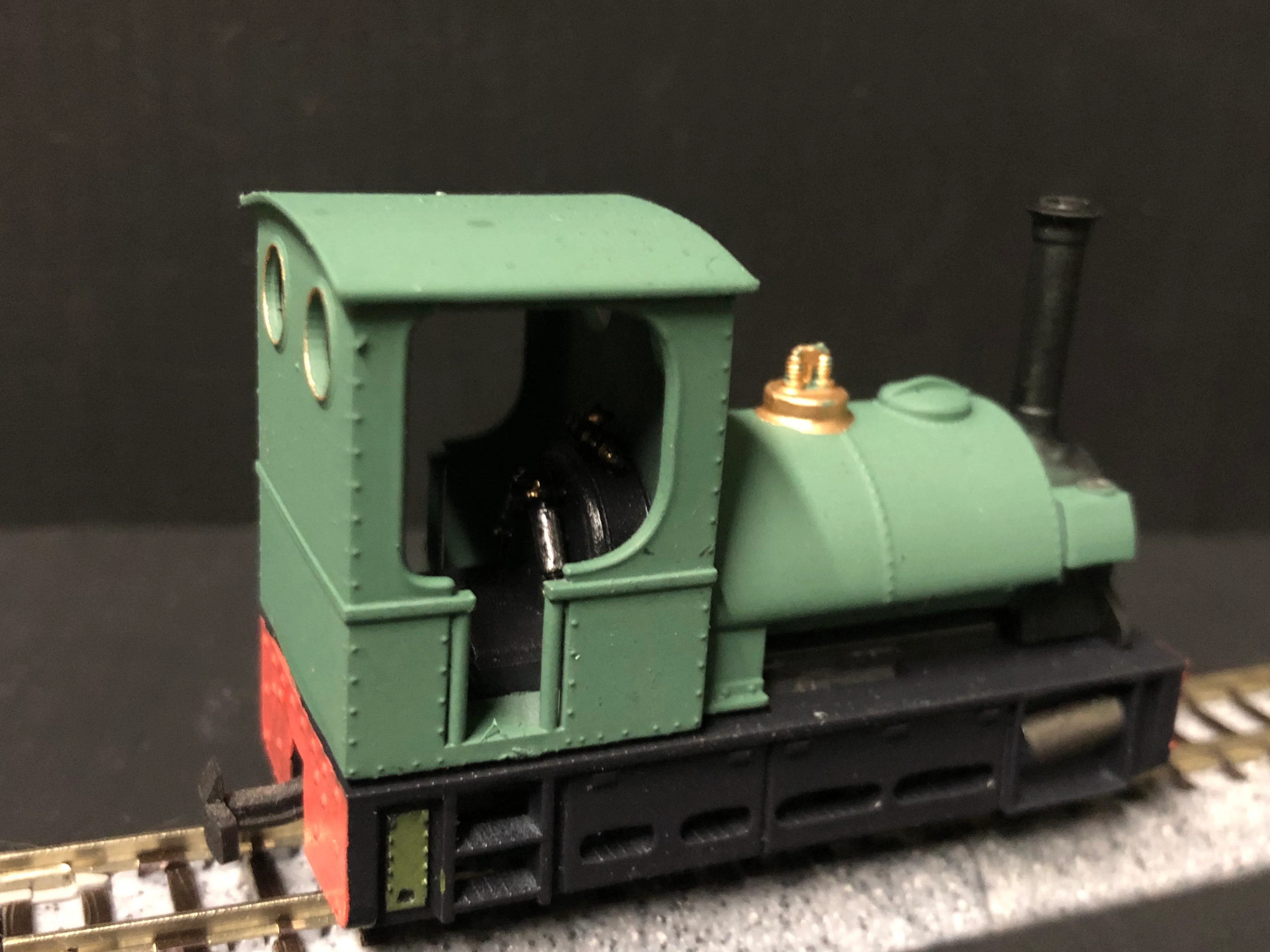 OO9 009 Peckett & Sons Narrow Gauge kit to fit onto the KATO 11-109 chassis