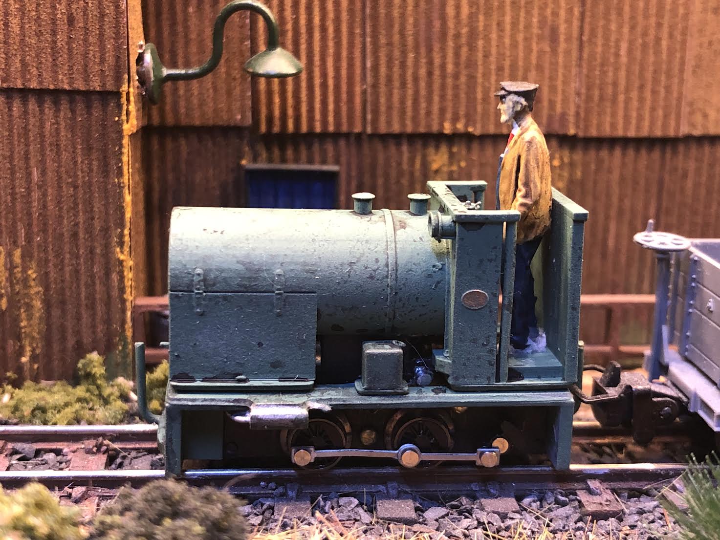 OO9 Scale Resin Kit �C Baguley Baguley McEwan Pratt 10HP WW1 Petrol Locomotive