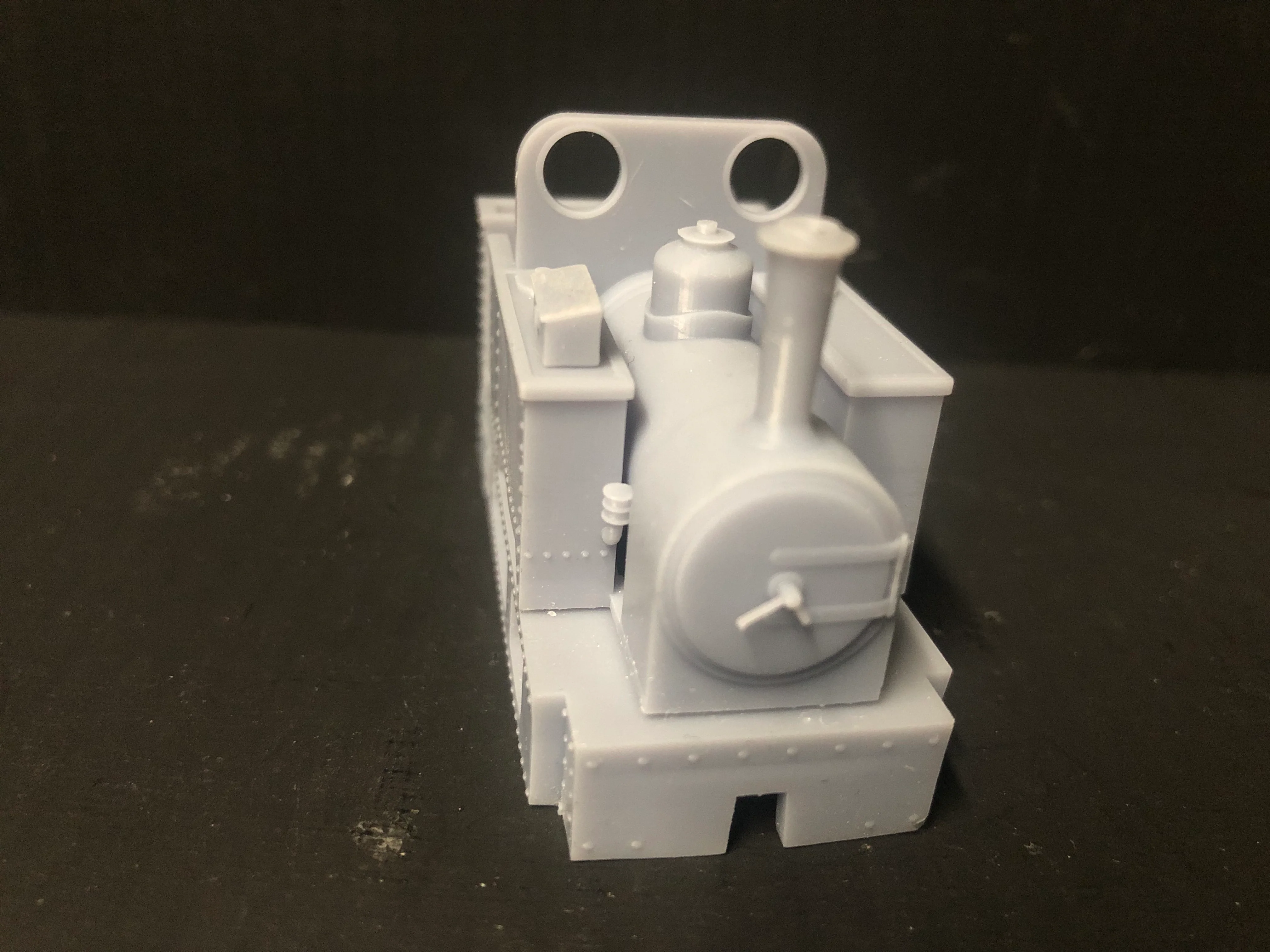 OO9/009 Kerr Stuart Open Cab Steam Loco that fits the Kato chassis 11-109