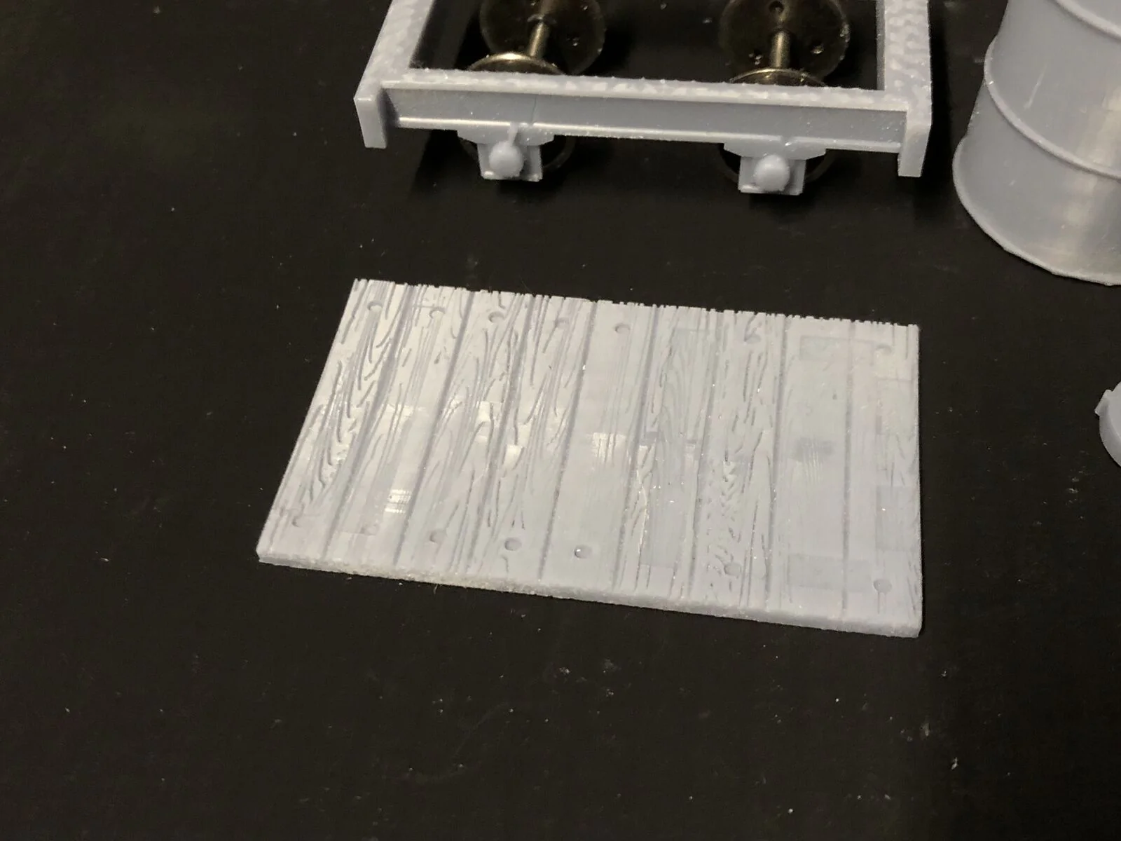 Gn15 Narrow Gauge Petrol Bowser wagon - with wheels