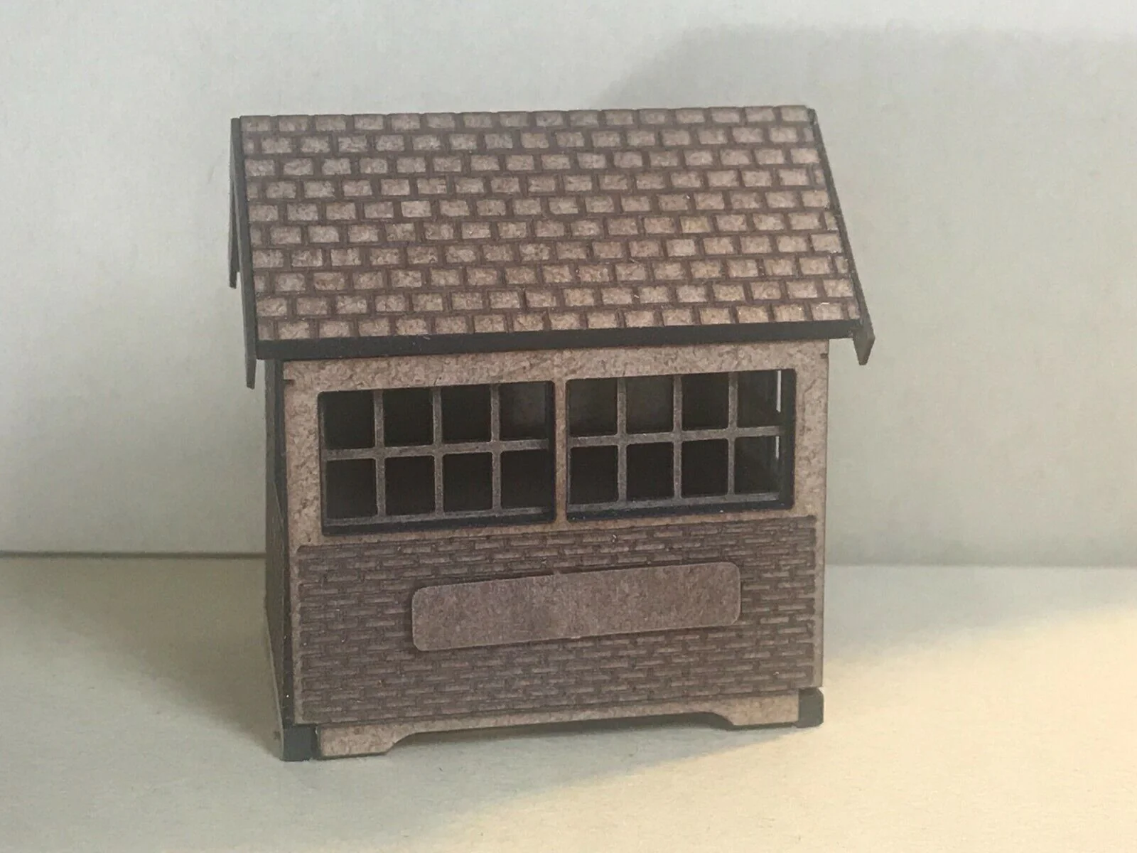 Ground level signal box - OO9/OO/HO Country or Small Goods yard