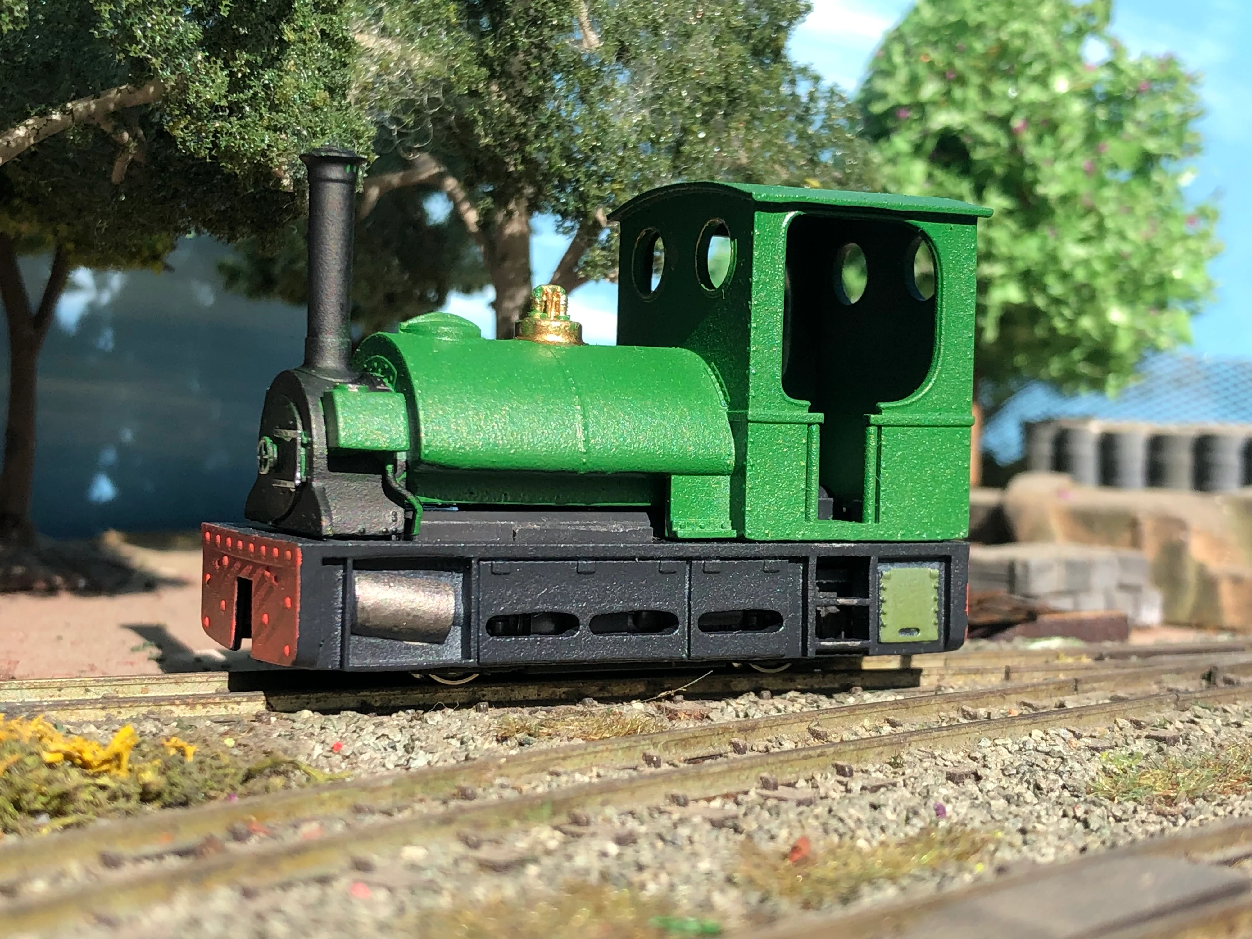 OO9 009 Peckett & Sons Narrow Gauge kit to fit onto the KATO 11-109 chassis