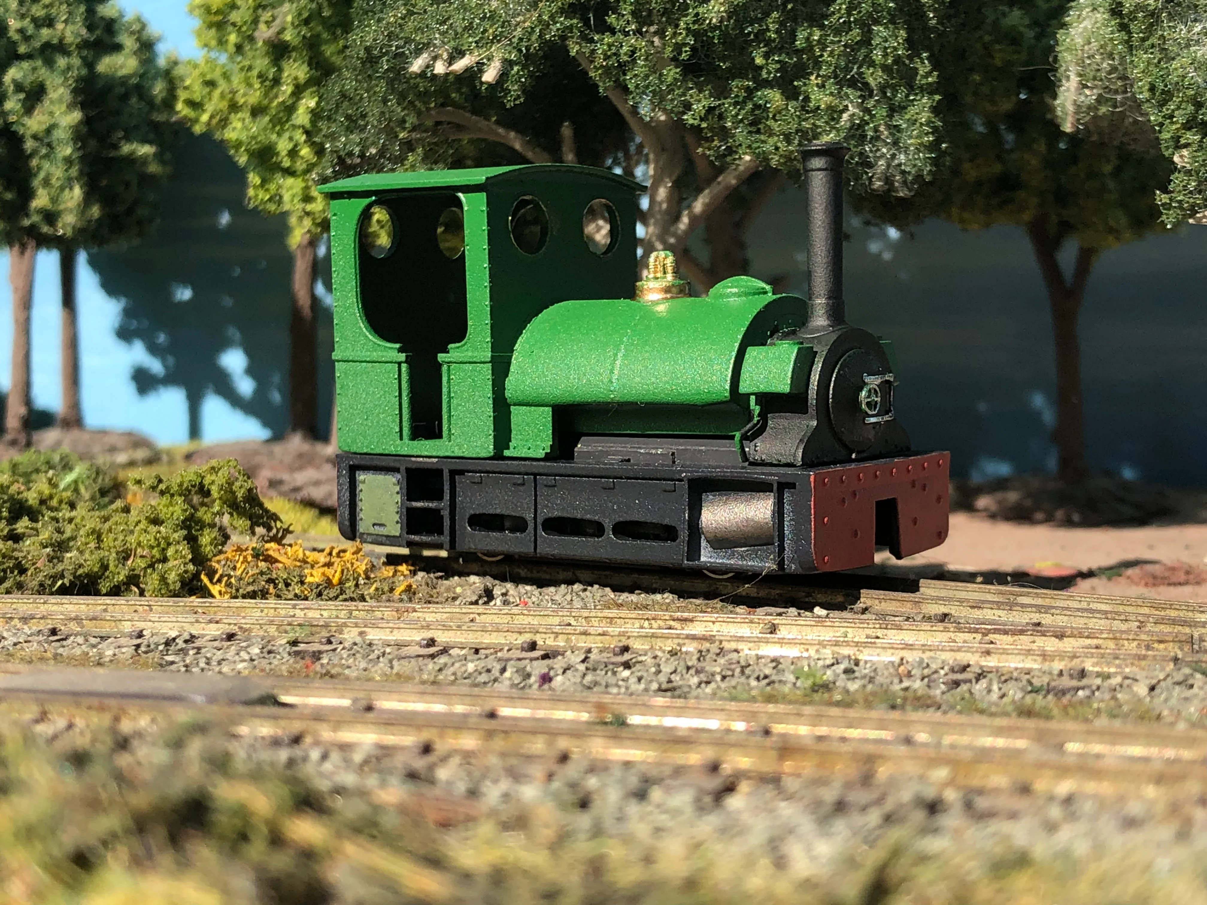 OO9 009 Peckett & Sons Narrow Gauge kit to fit onto the KATO 11-109 chassis