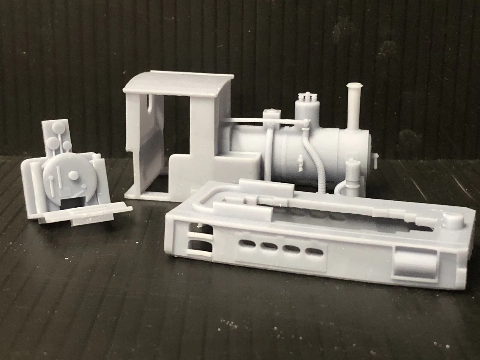 OO9/009 Andrew Barclay Douglas Steam Locomotive to fit a Kato chassis 11-110