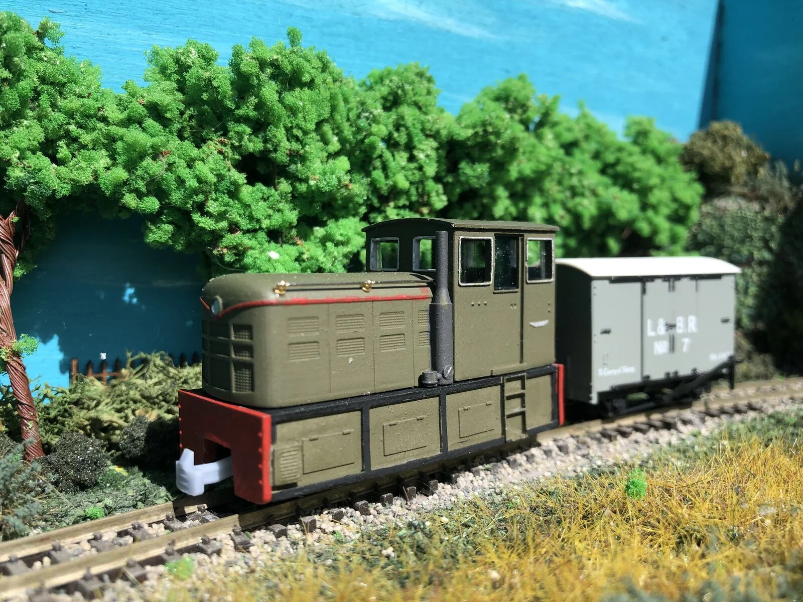 OO9/009 Fowler MFP No.4 Diesel locomotive to fit a Kato chassis 11-109