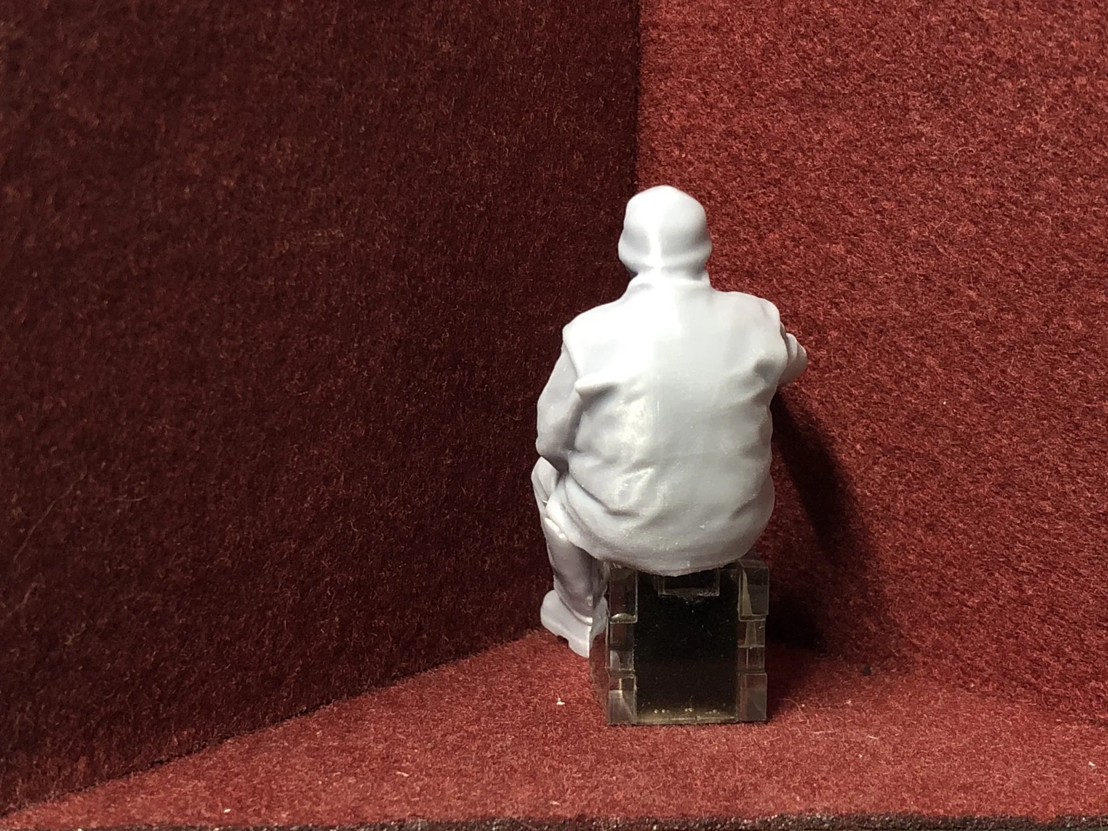 G-Scale seated driver figure - from 3D scan of a person - MD014 (also GN15)