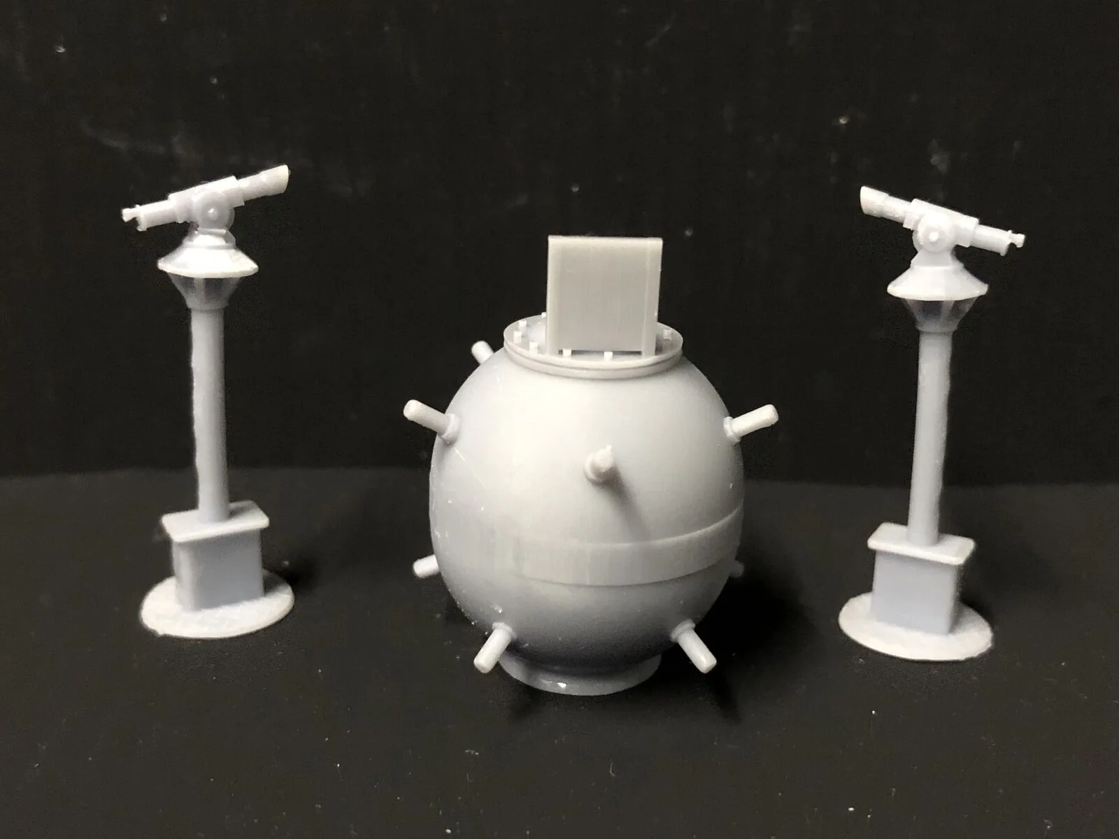 O Gauge (1/43) O16.5 / 7mm  Seaside Charity Mine and telescopes