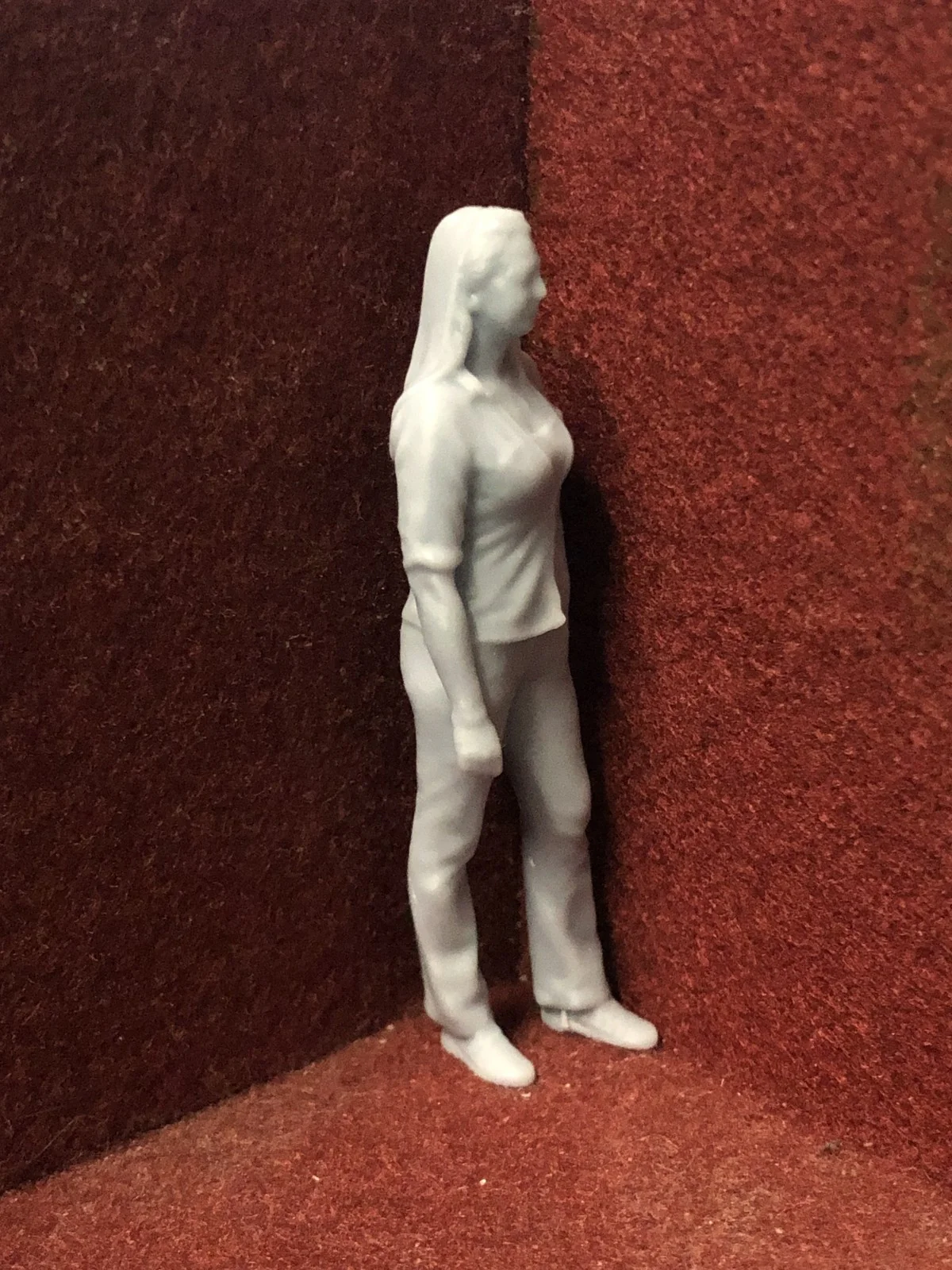 G-Scale Female figure - 3D scan of a real person - FF039 (also GN15)