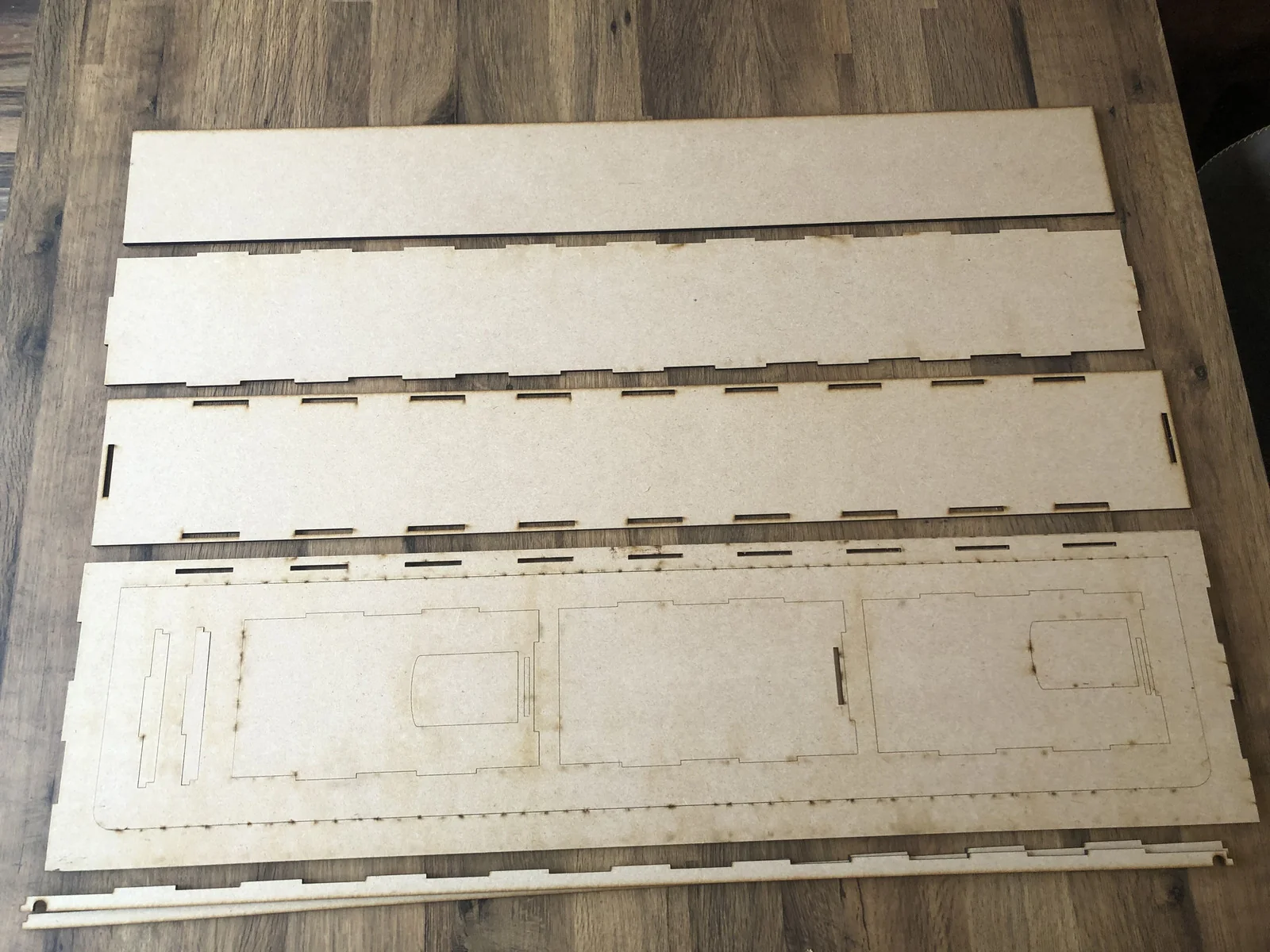 75cm Model Railway Shelf Diorama kit, optional Fiddle Stick, lighting and Shelf