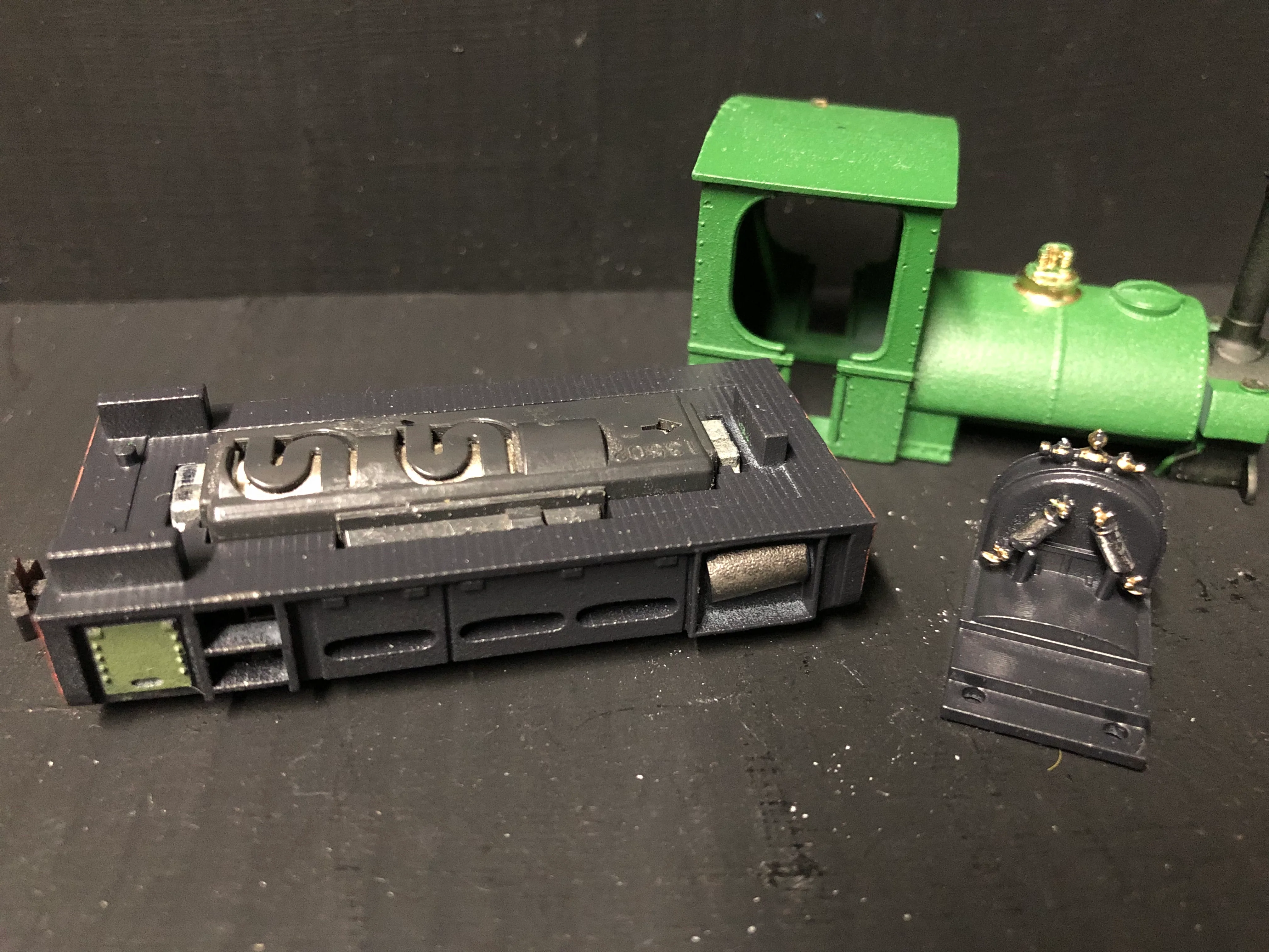 OO9 009 Peckett & Sons Narrow Gauge kit to fit onto the KATO 11-109 chassis