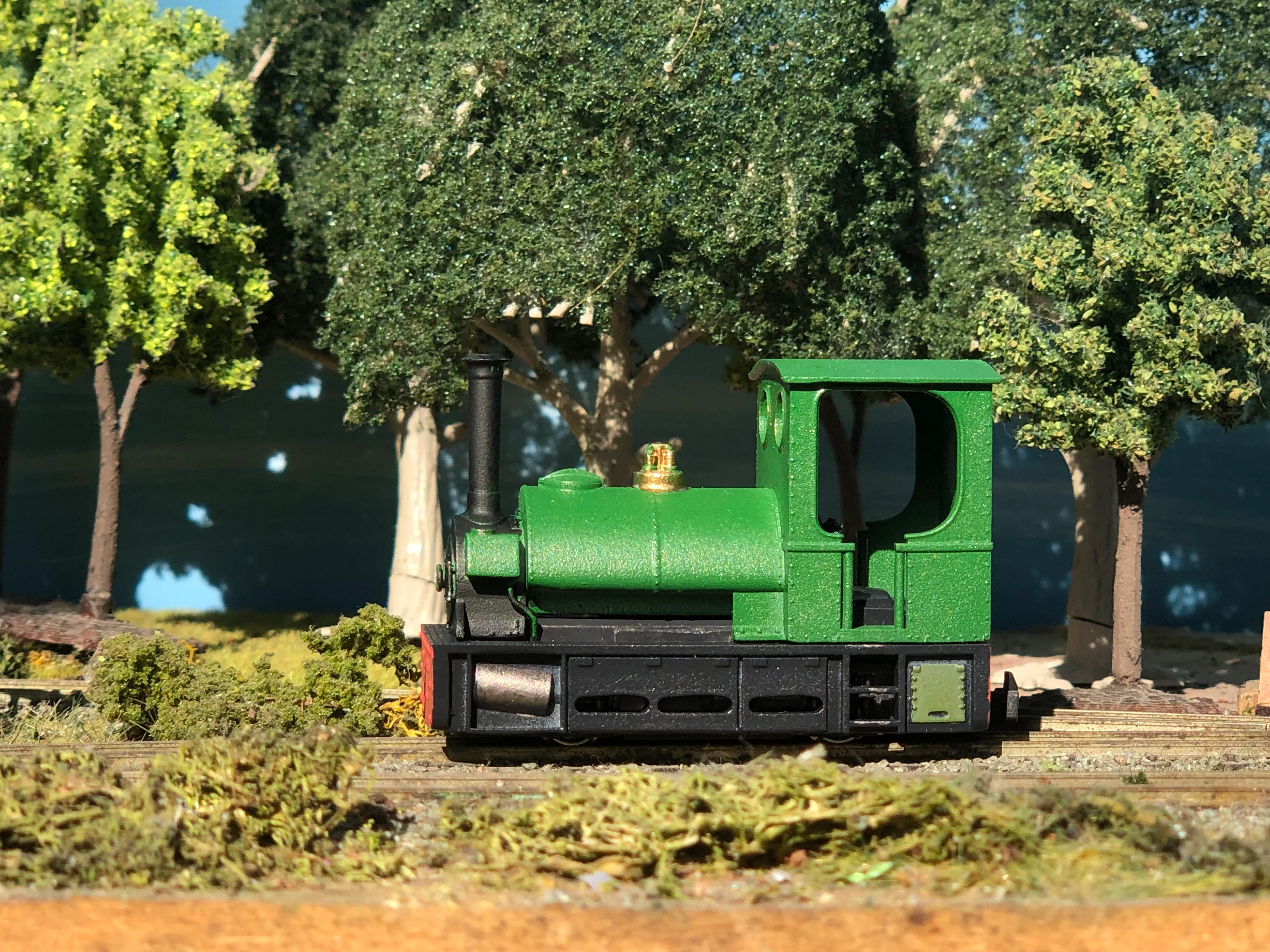 OO9 009 Peckett & Sons Narrow Gauge kit to fit onto the KATO 11-109 chassis