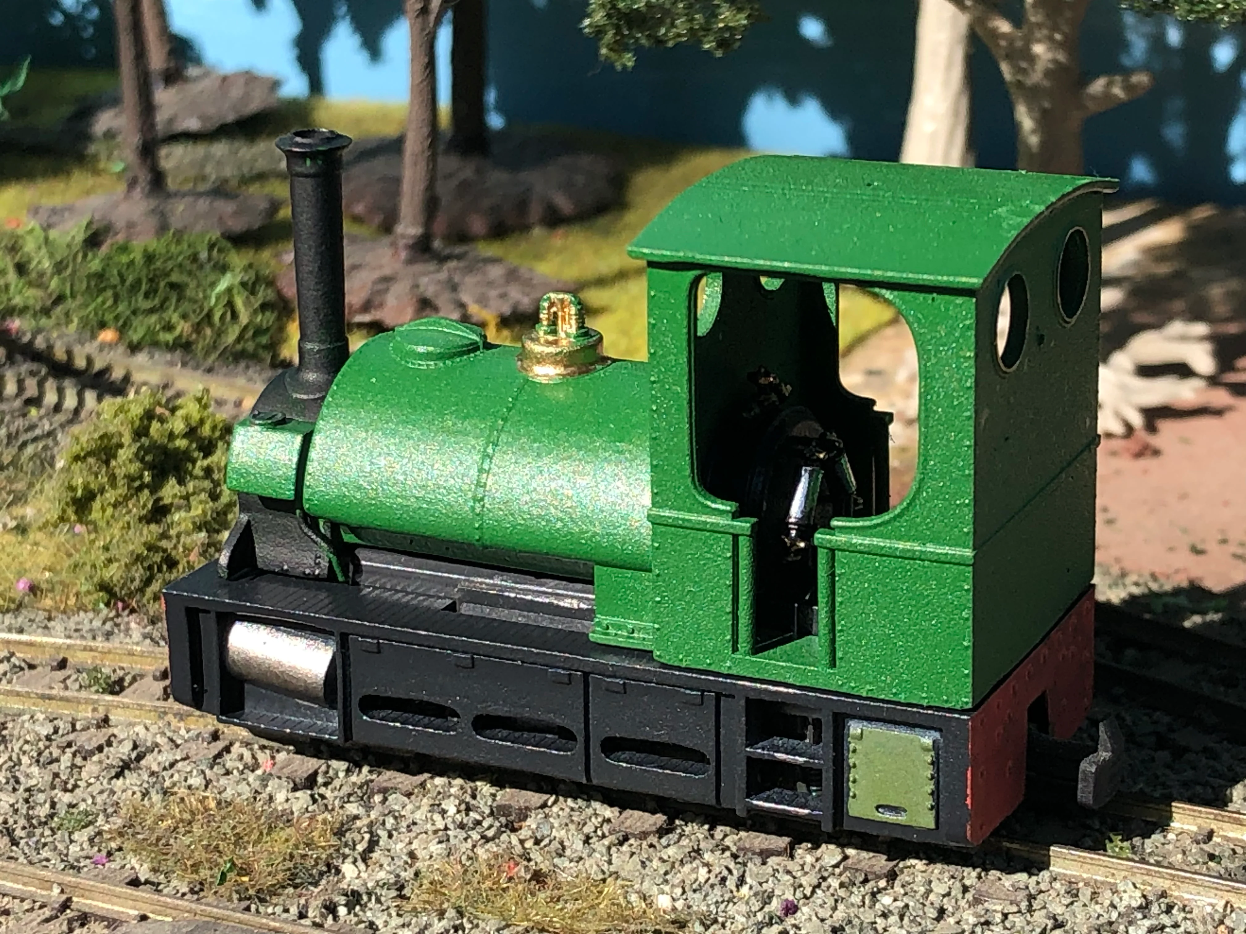OO9 009 Peckett & Sons Narrow Gauge kit to fit onto the KATO 11-109 chassis