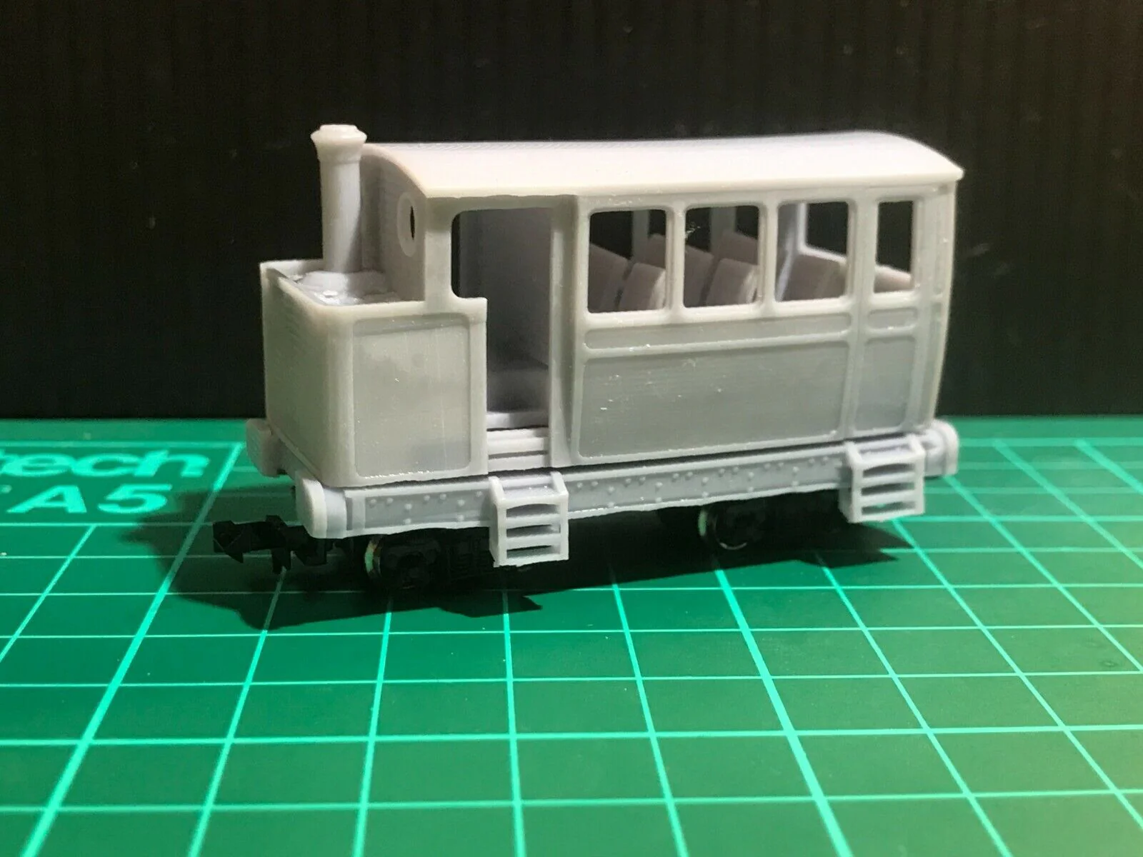 009 OO9 Steam Tram Rail motor Locomotive ,fits Kato 105 double bogie chassis