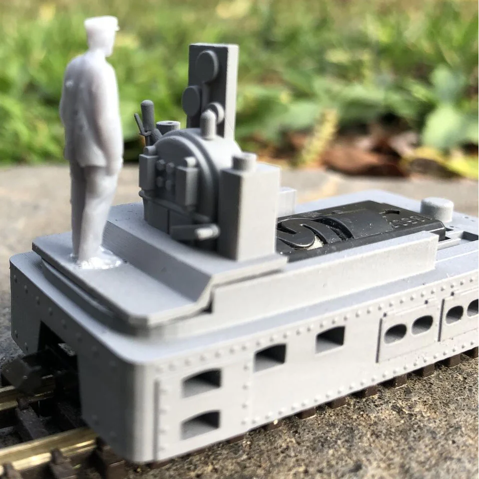 OO9/009 Steam Locomotive with Coal Bunker fits the Kato chassis 11-109