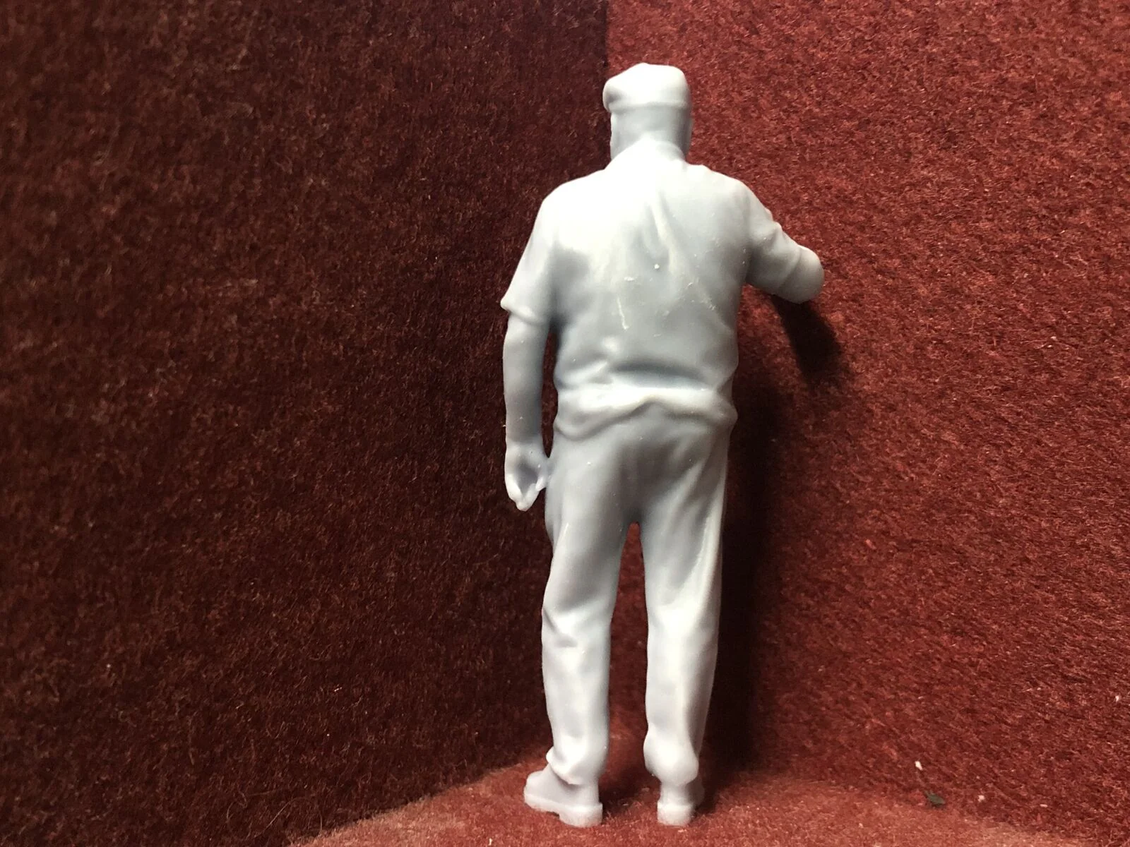 G-Scale Driver with hat, is a scan of a real person - MD023 (good for GN15)