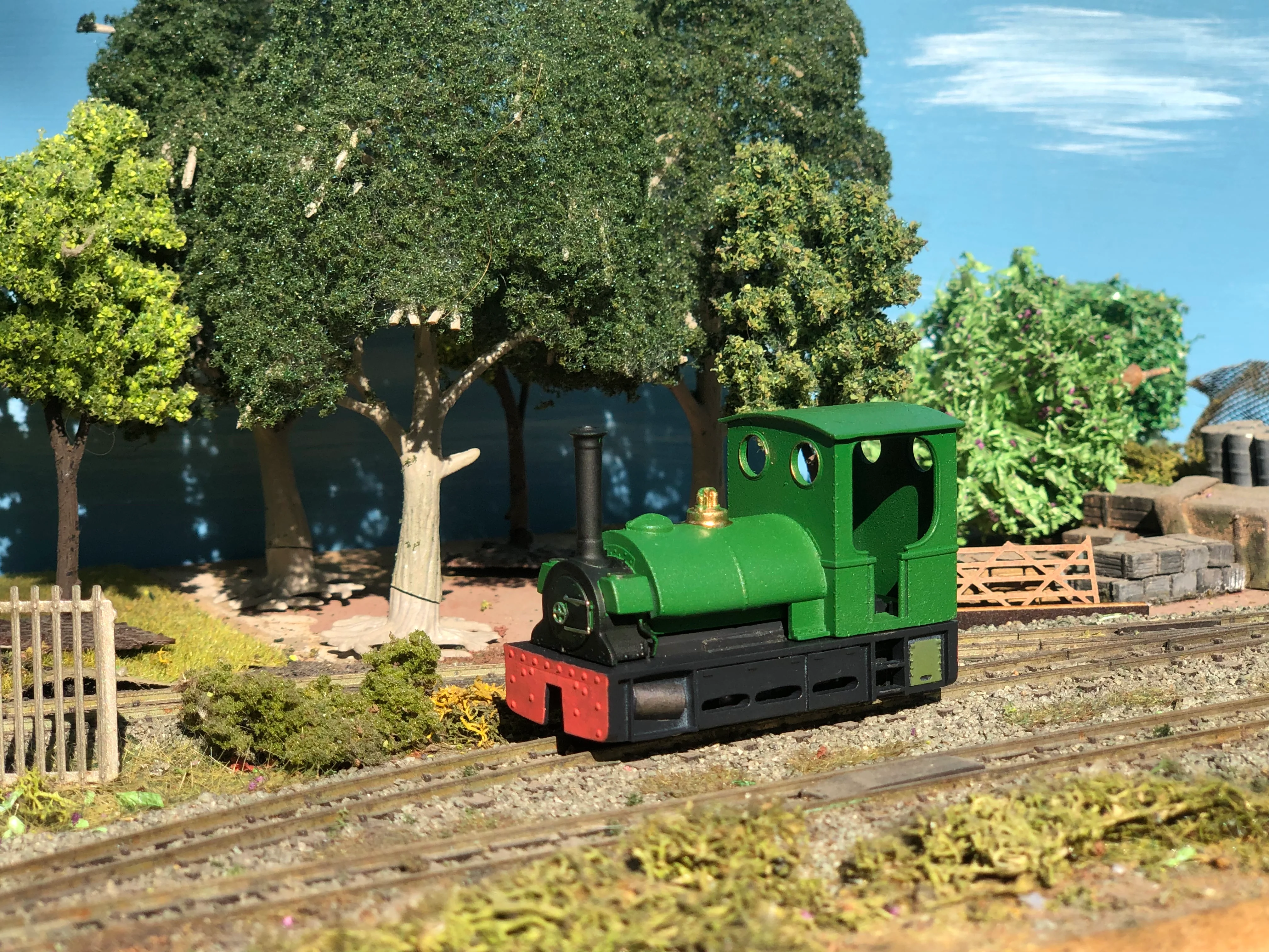 OO9 009 Peckett & Sons Narrow Gauge kit to fit onto the KATO 11-109 chassis