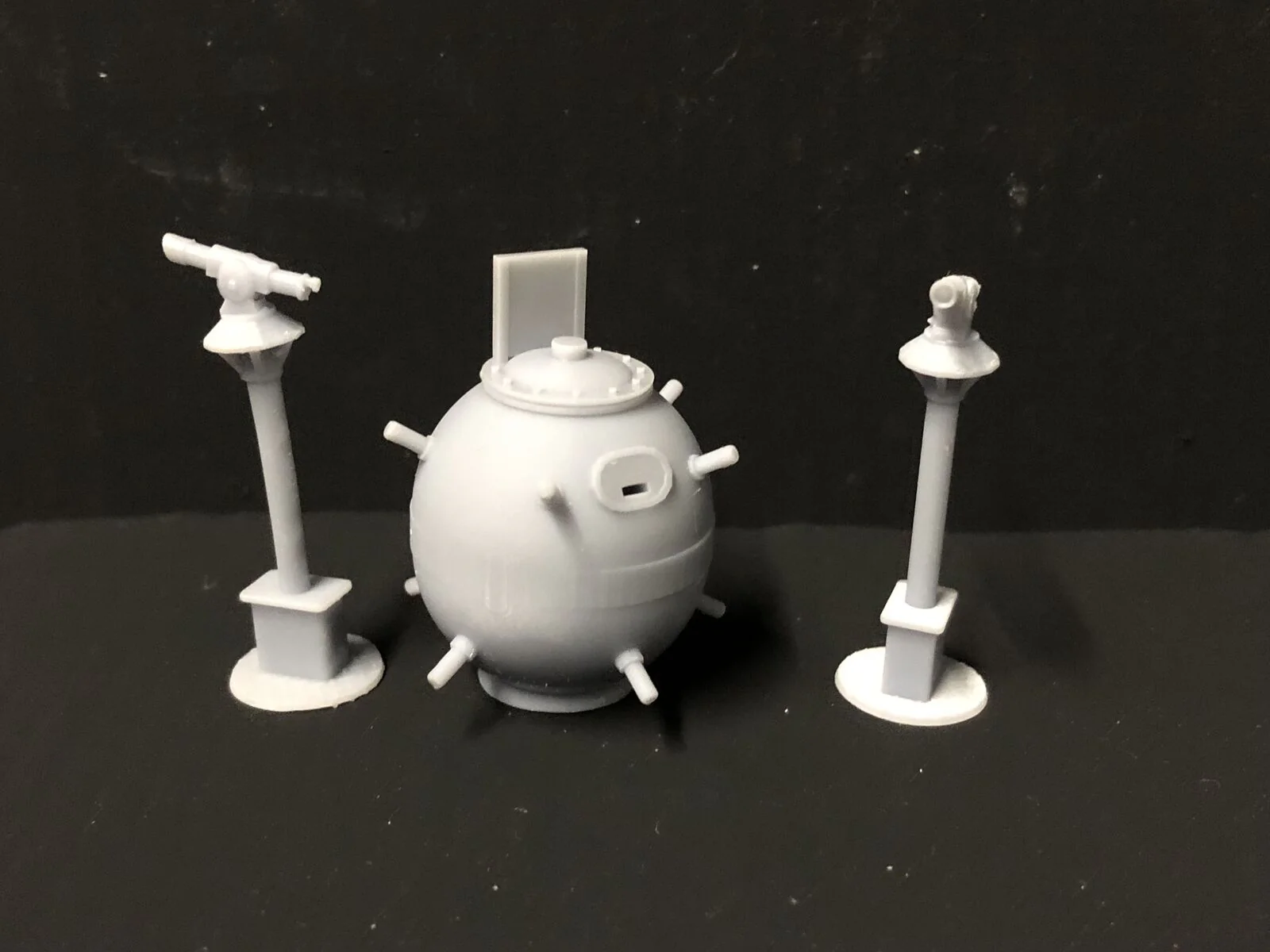 O Gauge (1/43) O16.5 / 7mm  Seaside Charity Mine and telescopes