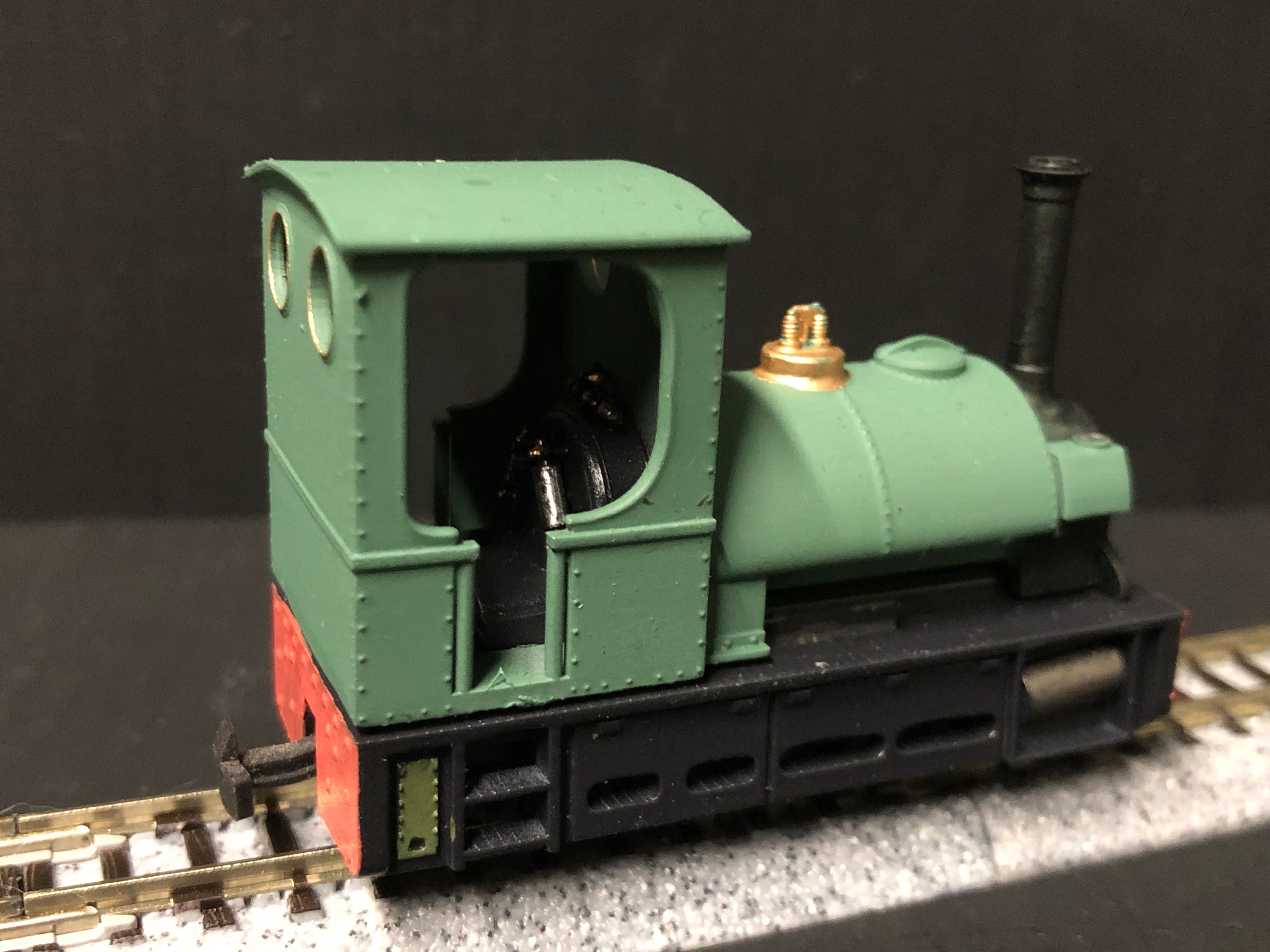OO9 009 Peckett & Sons Narrow Gauge kit to fit onto the KATO 11-109 chassis