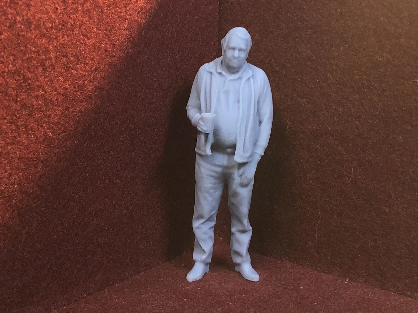 G-Scale figure - 3D scan of a real person - MD038 (also GN15)