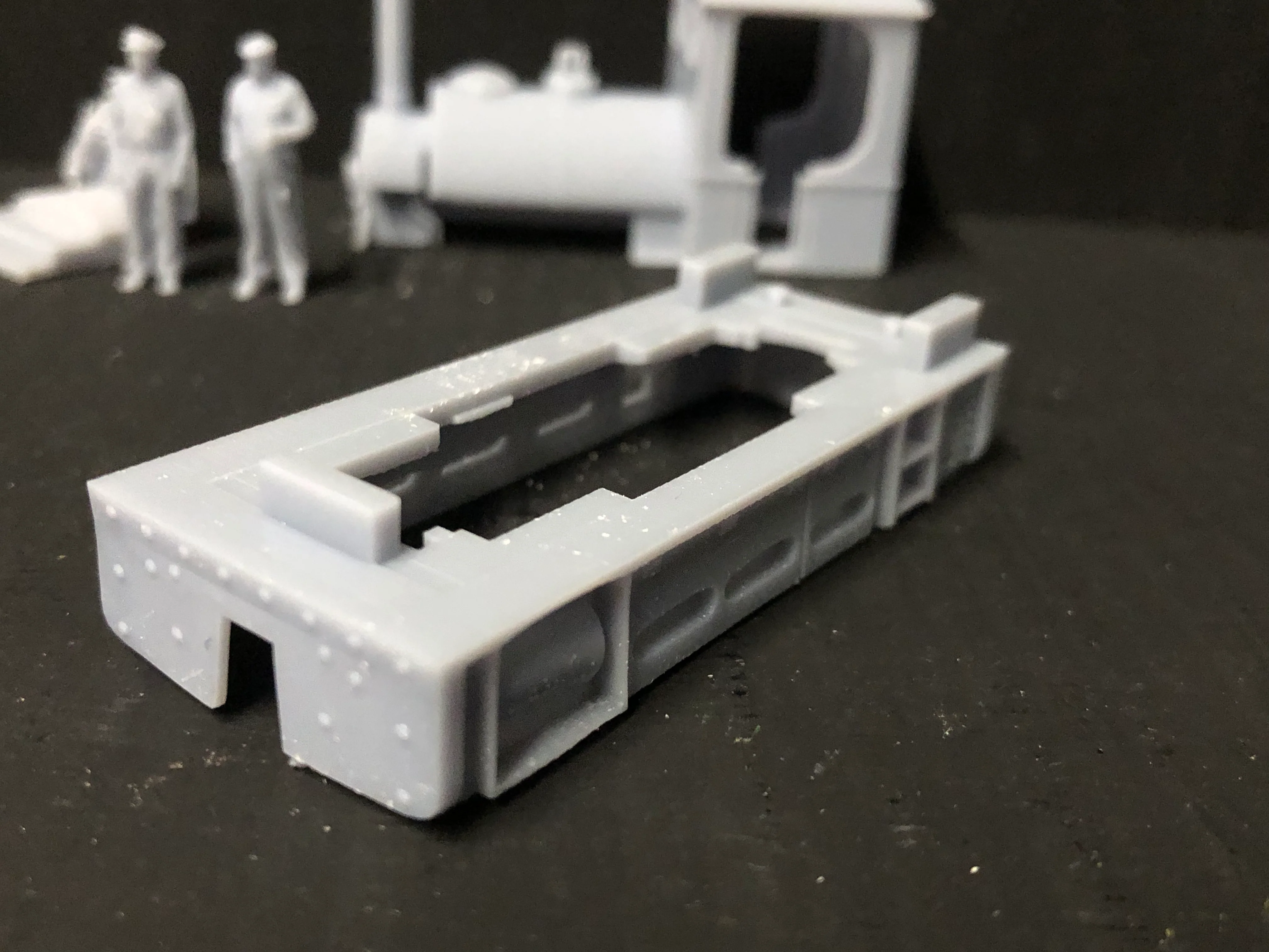 OO9 009 Peckett & Sons Narrow Gauge kit to fit onto the KATO 11-109 chassis