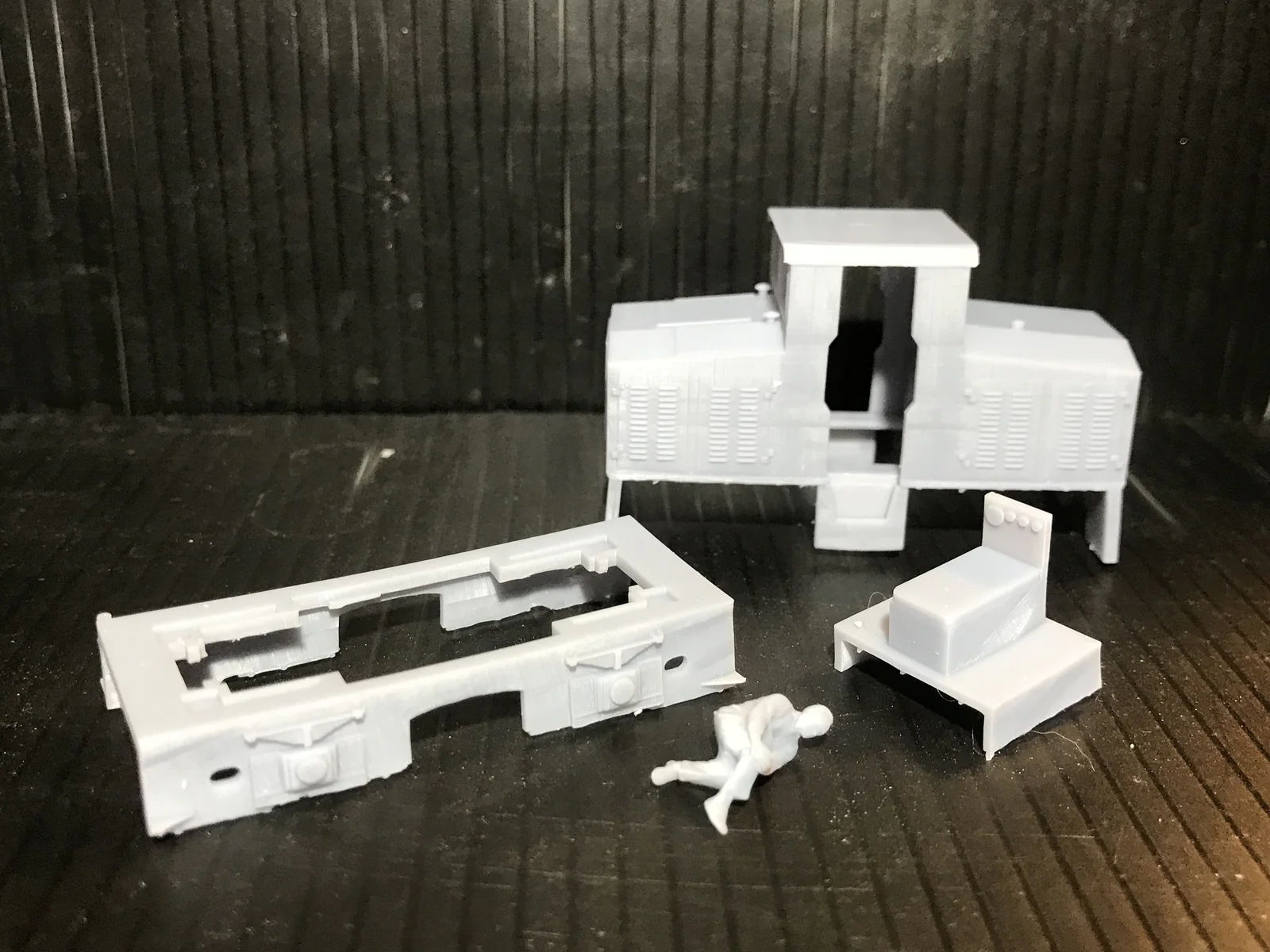 OO9 009 Diema DS90 Style Diesel Locomotive Shunter Body For KATO 11-109