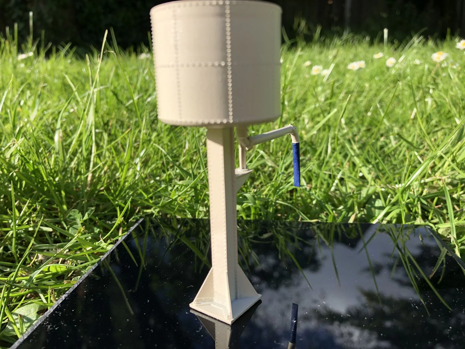 OO Gauge (OO9) GWR Style  water tower based on Buckfastleigh at the SDR