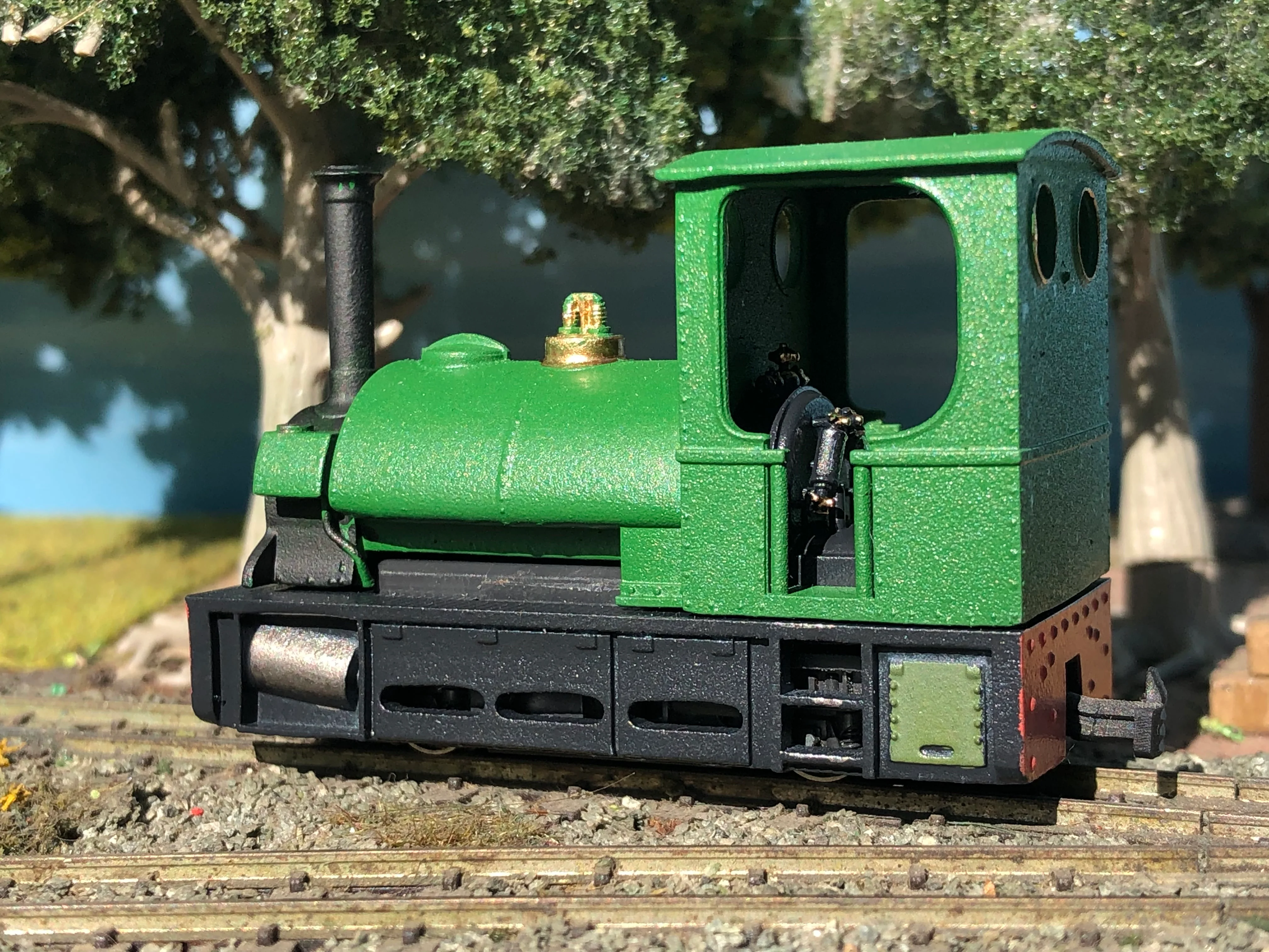 OO9 009 Peckett & Sons Narrow Gauge kit to fit onto the KATO 11-109 chassis