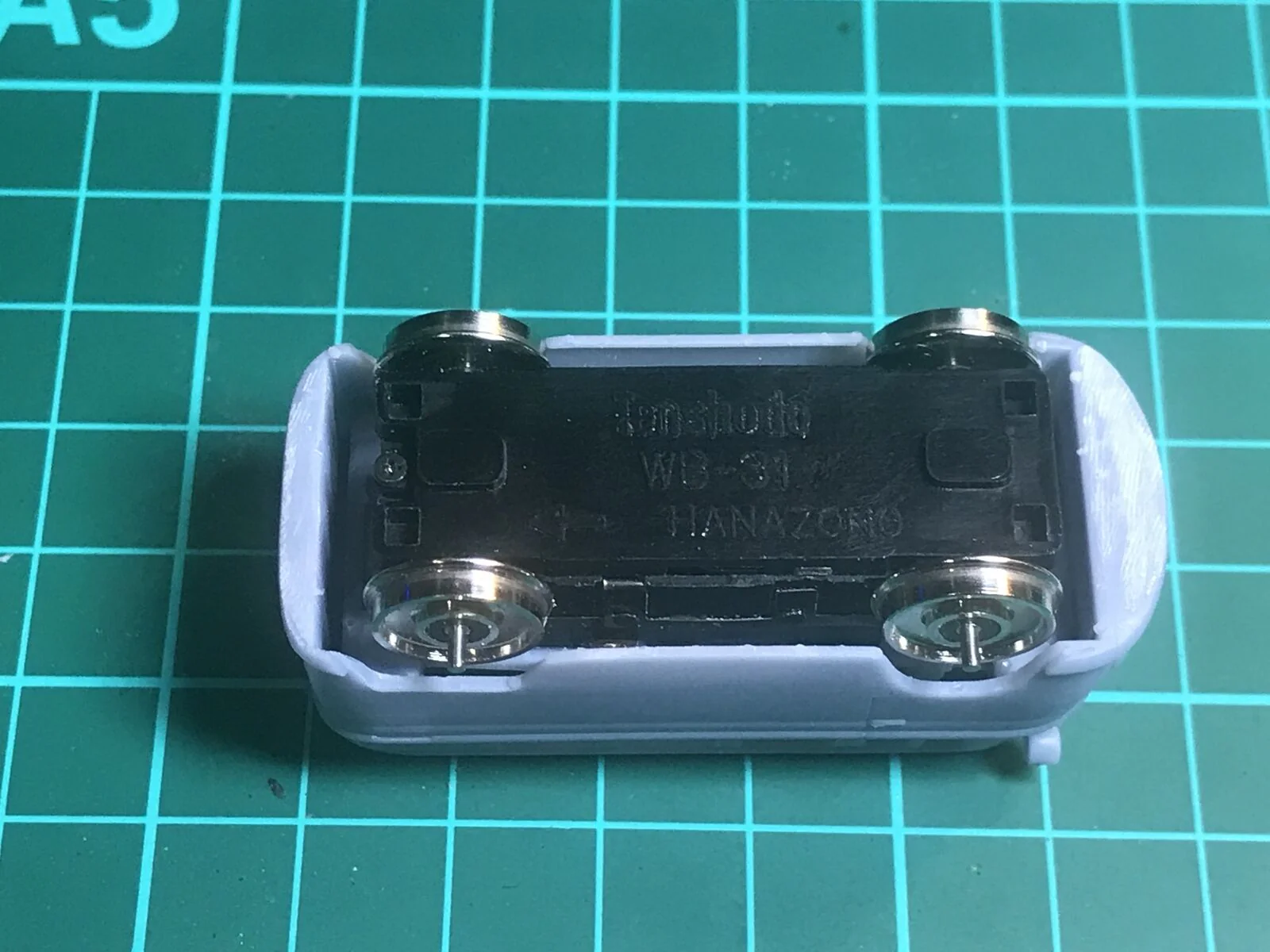 OO Gauge VW DB Inspection railcar kit - suitable for a tenshodo spud