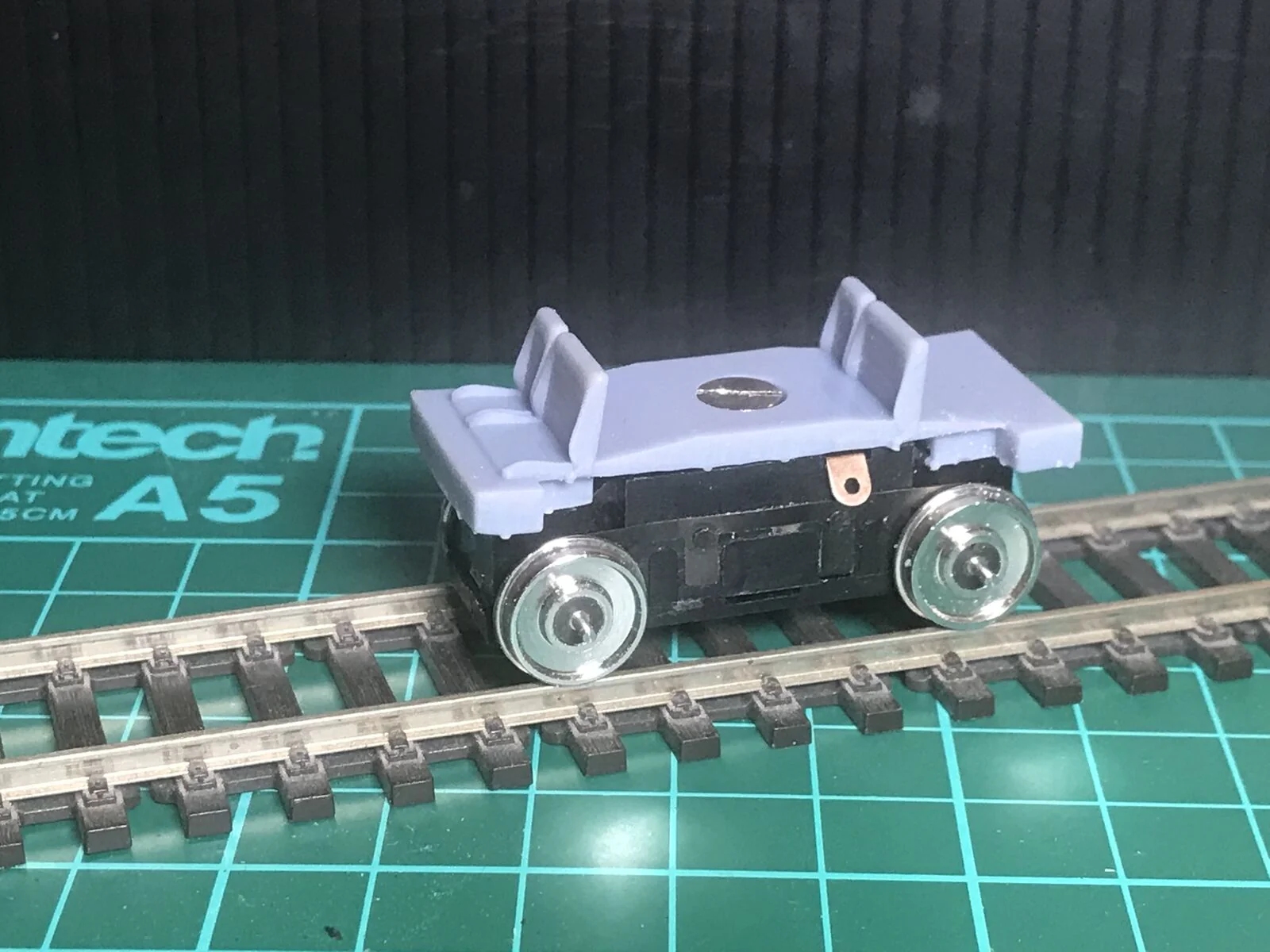 OO Gauge VW DB Inspection railcar kit - suitable for a tenshodo spud