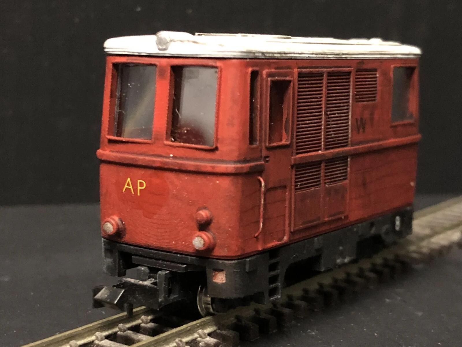 009 BOBO Diesel Inspection car for Kato 11-105 motorised chassis - OO9