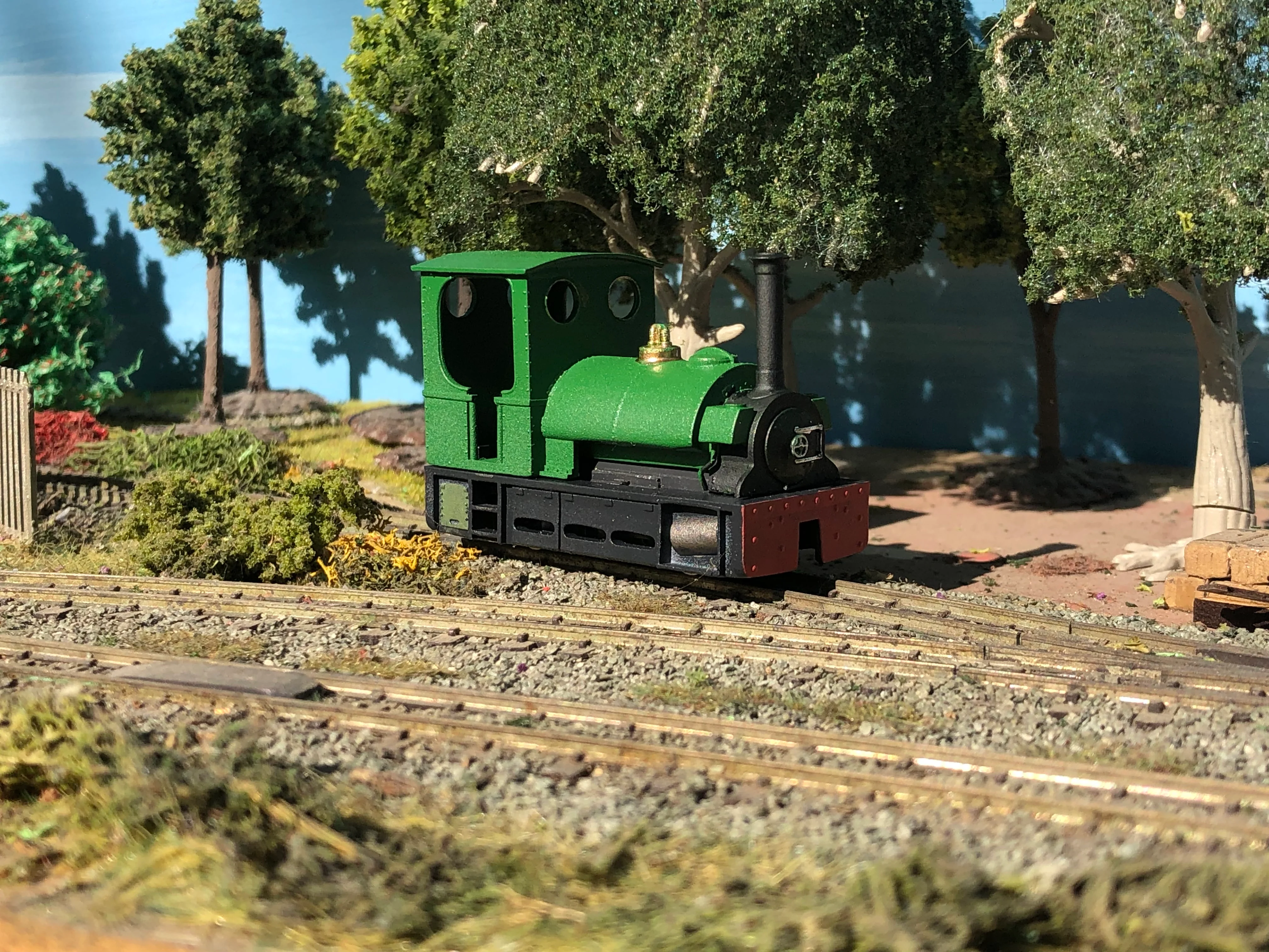 OO9 009 Peckett & Sons Narrow Gauge kit to fit onto the KATO 11-109 chassis