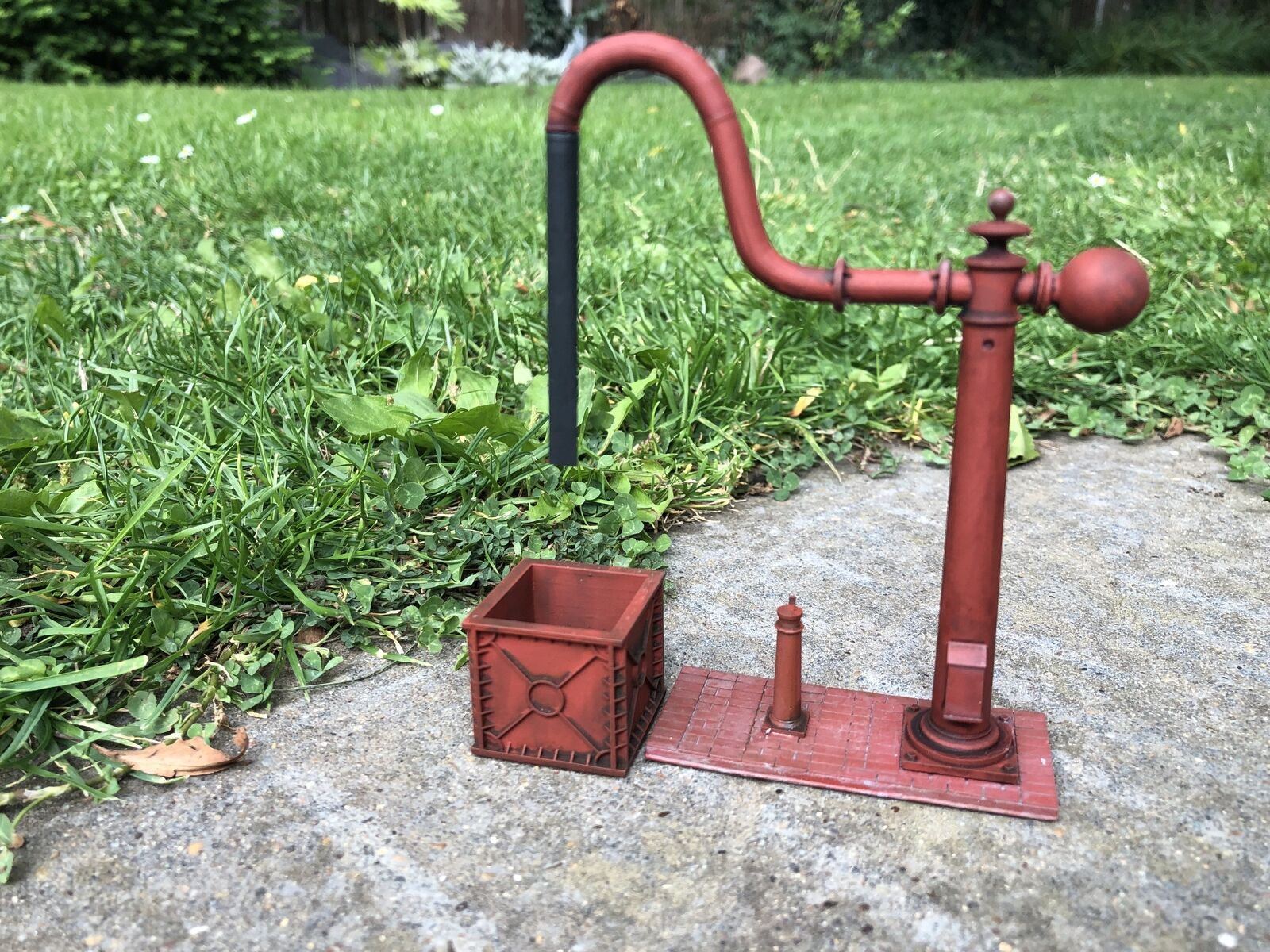 O GAUGE 7mm  NER Water Crane Kit With Overflow tank based on Goathland Station