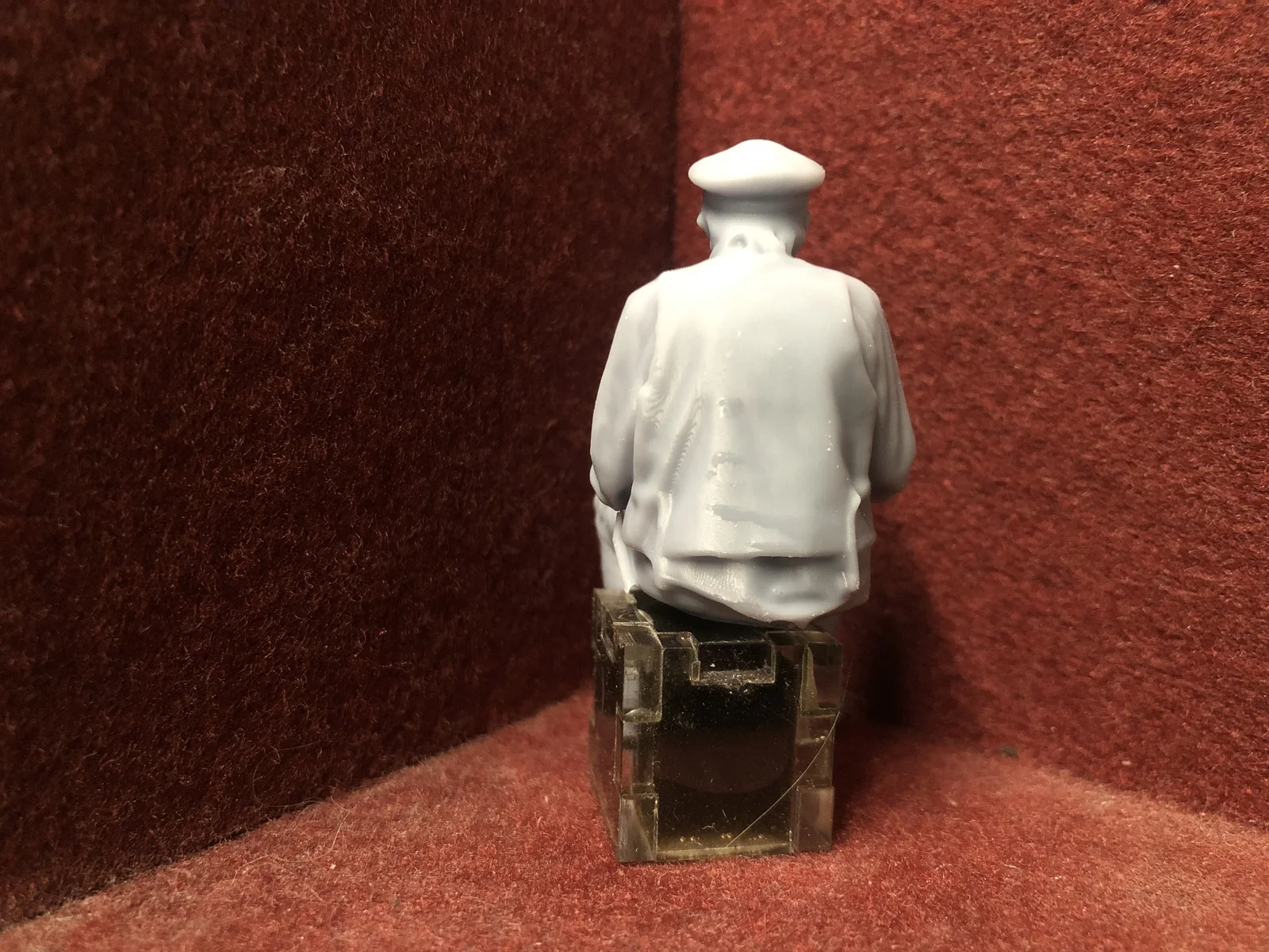 G-Scale Driver figure - 3D scan of seated figure  - M032 (also GN15)