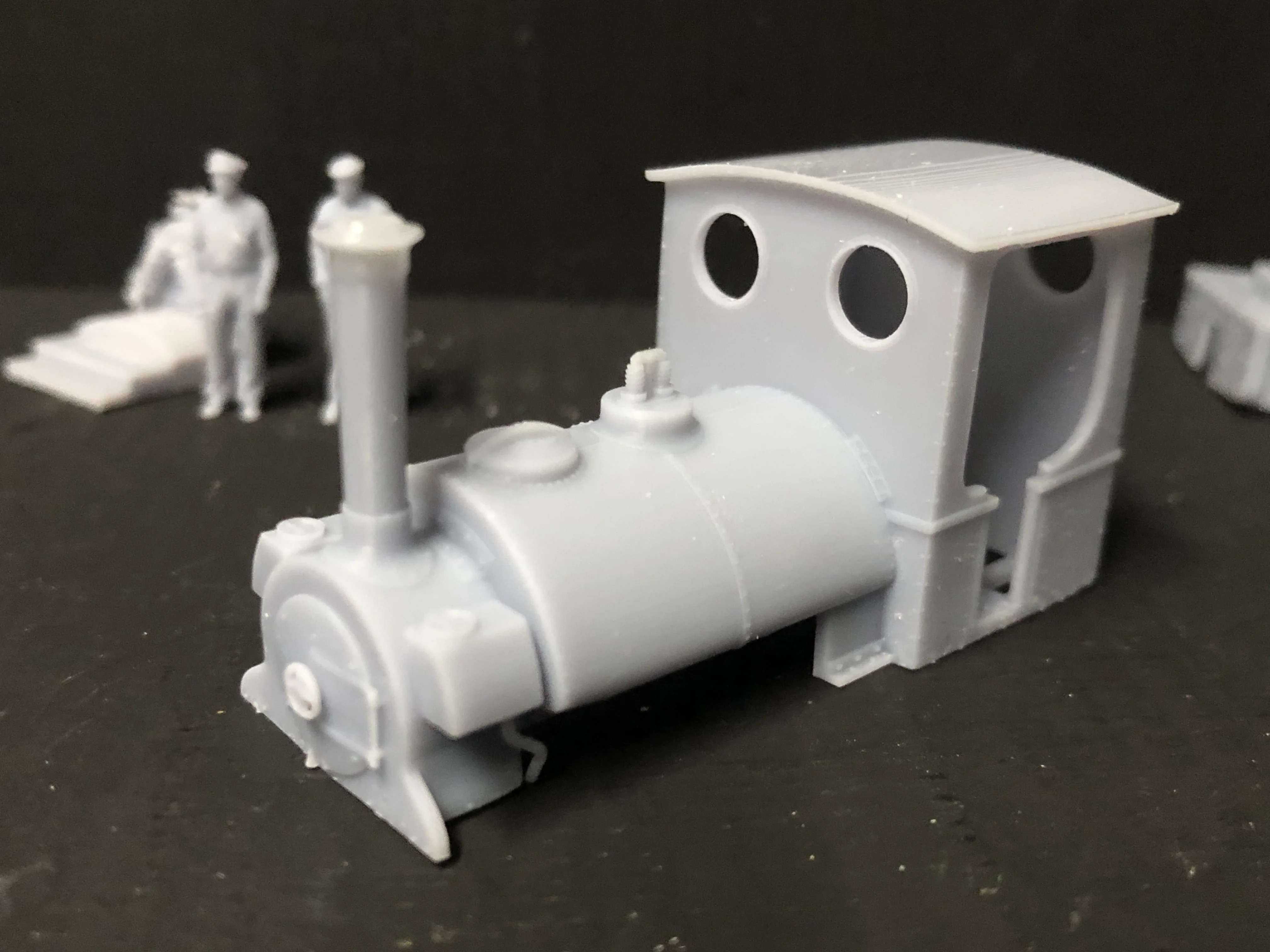 OO9 009 Peckett & Sons Narrow Gauge kit to fit onto the KATO 11-109 chassis