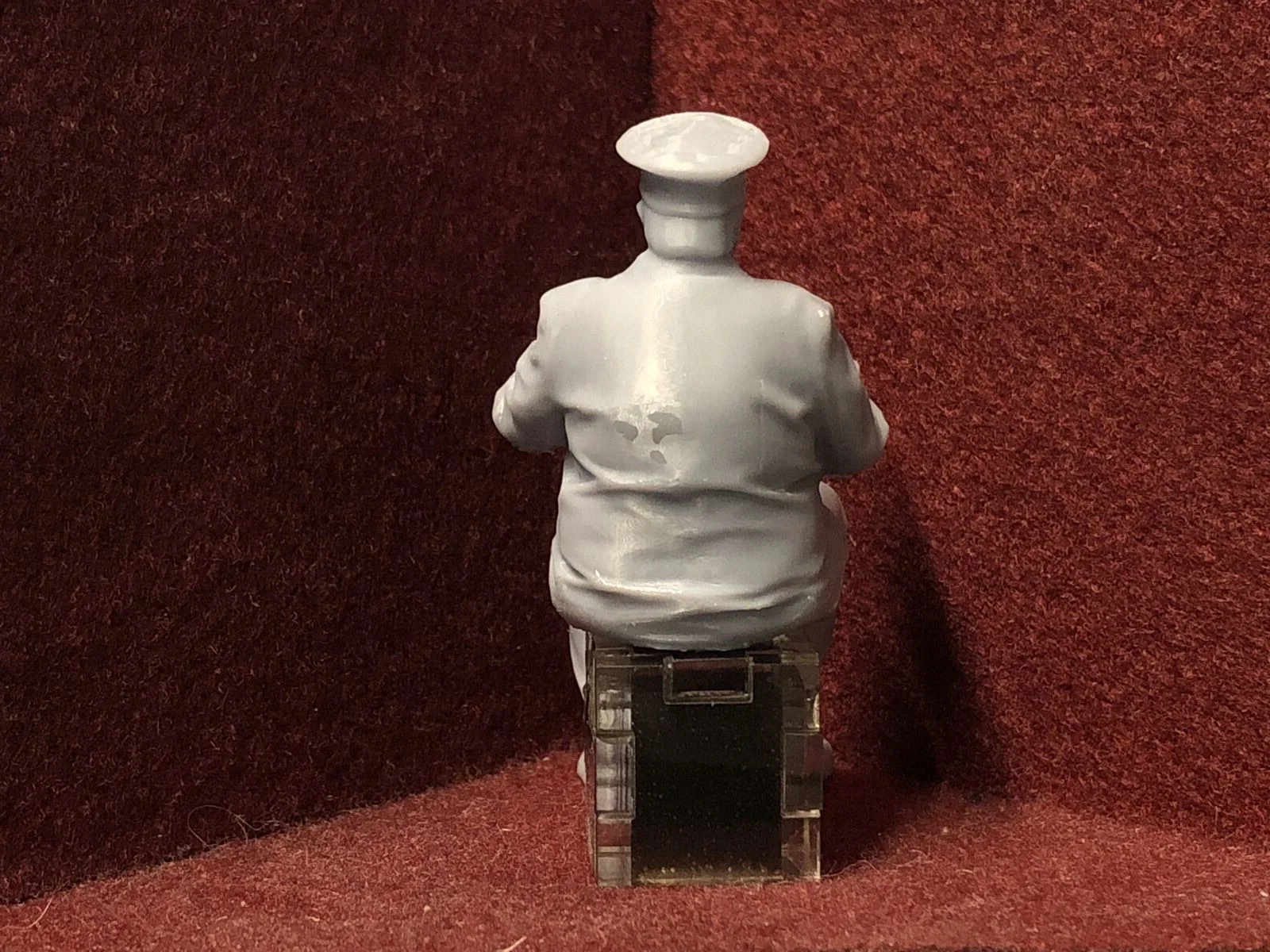 G-Scale seated driver figure - from 3D scan of a person - MD005 (also GN15)