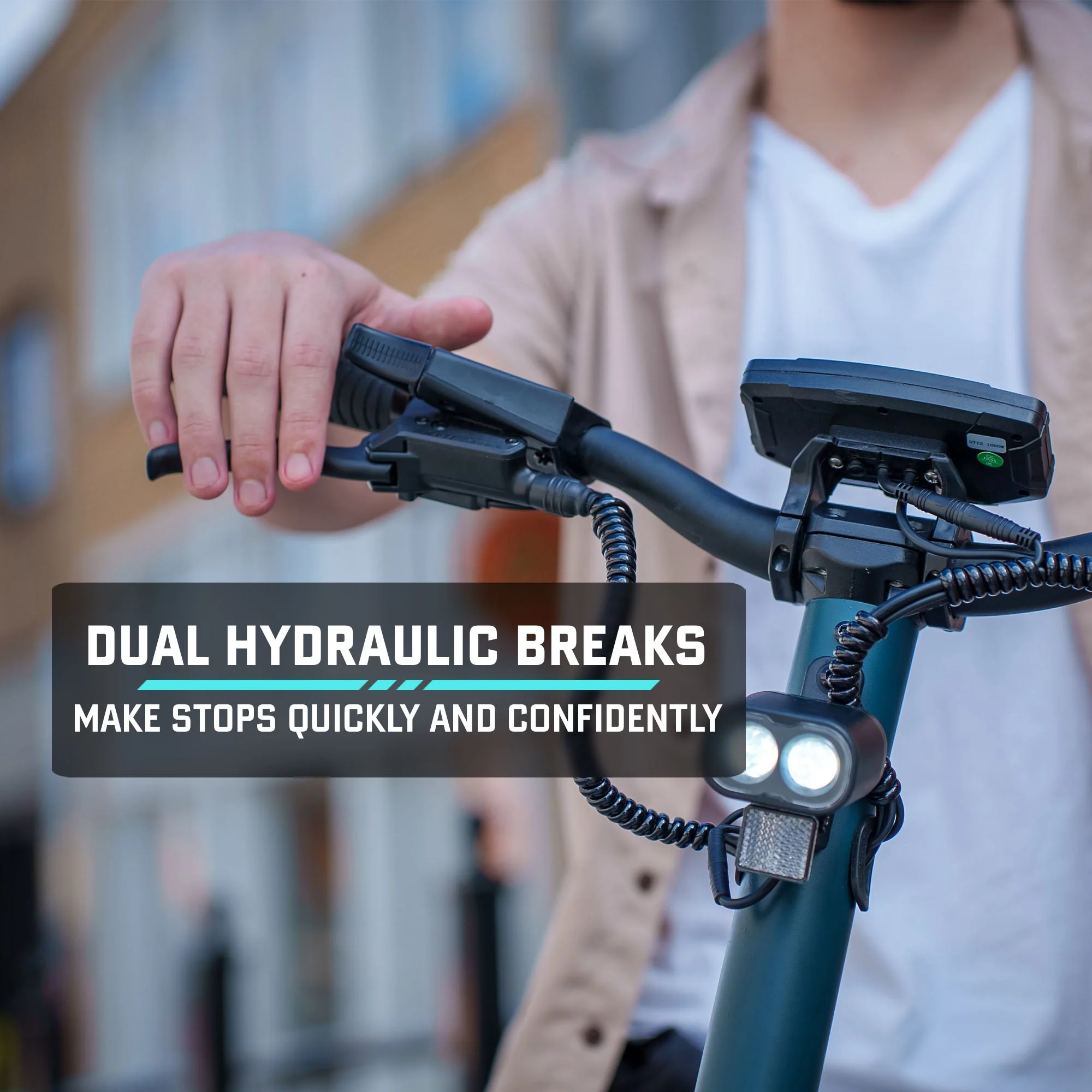 2025 Gotrax GX3 Patinete Eléctrico Todoterreno – Doble Motor Potente, Velocidad Máxima 64 km/h, Neumáticos Todoterreno