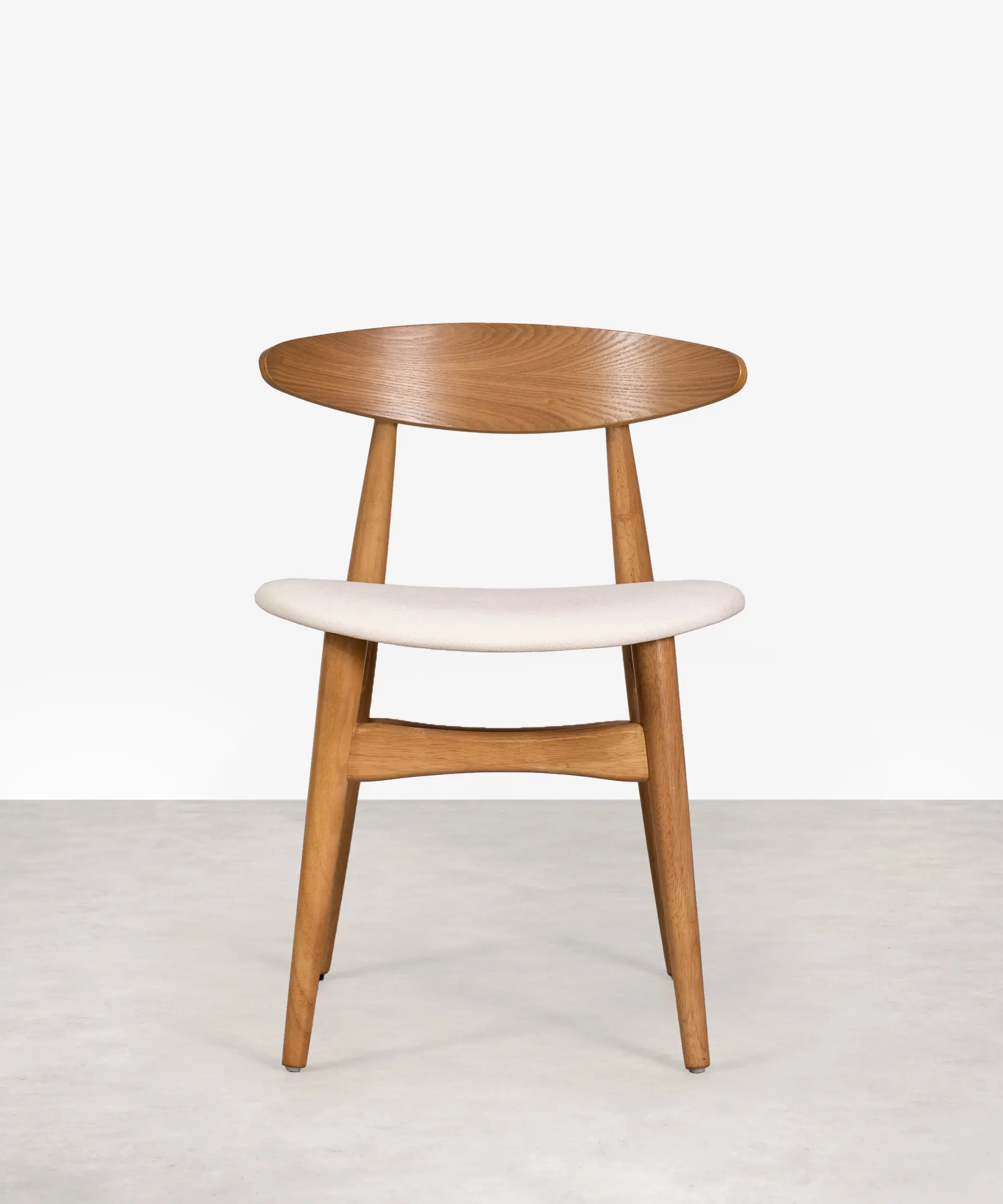 Silla de Comedor en Madera Acolchada Kyoto