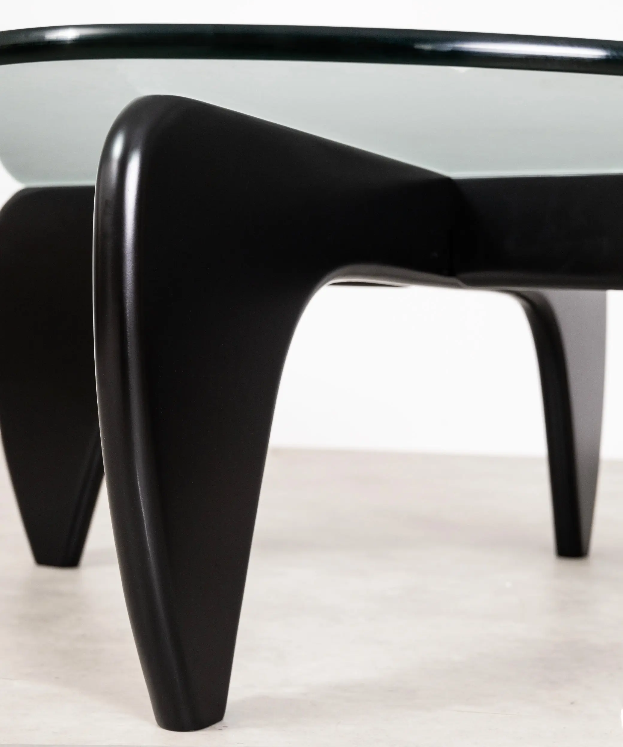 Mesa de Centro en Cristal Templado y Madera Michi Noriaki