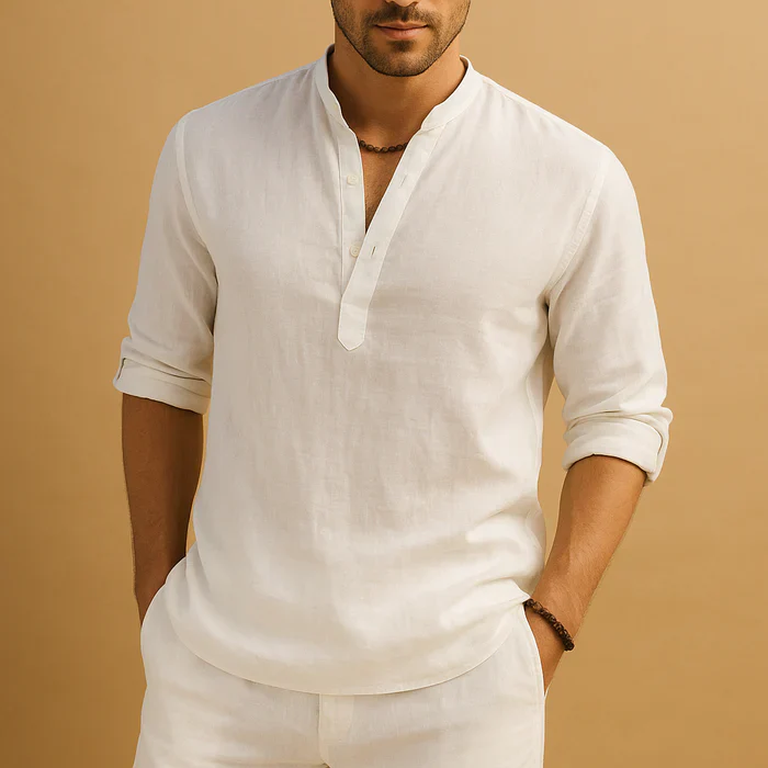 Buca Klassiek Wit Overhemd voor Heren C Ademend Design