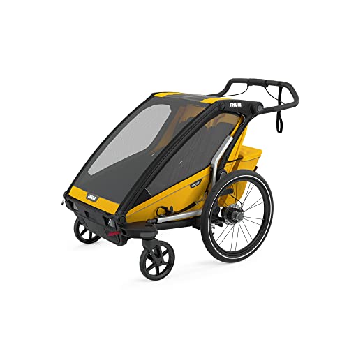 Thule Chariot Sport 2, Trailer Asseggino, Spectra Giallo, Uni, Unisex Adulto : Prima infanzia