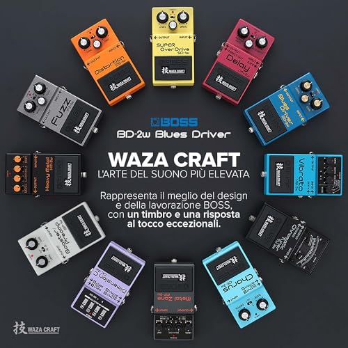 BOSS BD 2W Waza Craft Blues Driver, l'esperienza definitiva del suono BOSS : Amazon.it: Strumenti Musicali