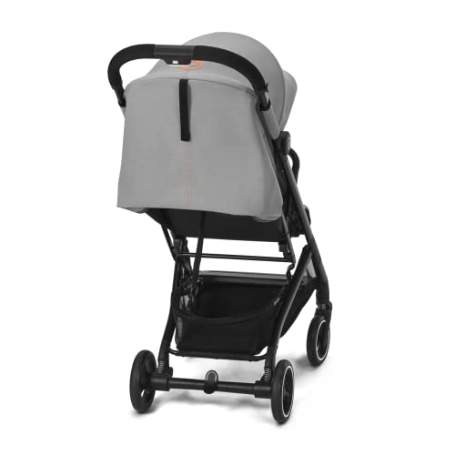 CYBEX Gold Passeggino Beezy con Cintura One Pull, Per Bambini dalla Nascita Fino a 4 Anni (Max. 22 kg), Compatto e Ergonomico, Lava Grey (Grigio) : Prima infanzia