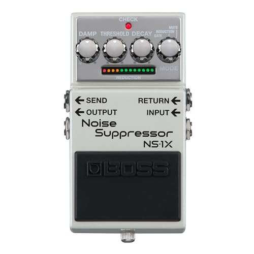 BOSS NS 1X Noise Suppressor | Riduzione del Rumore e Gate Istantaneo di Nuova Generazione per la Chitarra, il Basso e Altri Strumenti | Tecnologia BOSS MDP | Modalità Reduction : Amazon.it: Strumenti Musicali