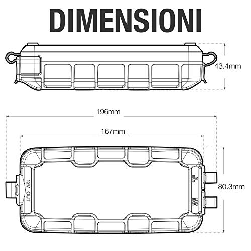 NOCO Boost GB40: Avviatore di Emergenza al Litio UltraSafe da 1000A 12V per Veicoli con Motori a Benzina fino a 6,0 Litri e Diesel fino a 3,0 Litri : Amazon.it: Auto e Moto