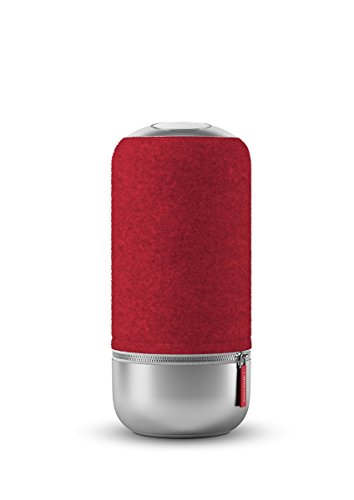 Libratone ZIPP MINI Copenhagen Edition Altoparlante Wireless (360 ° Suono, WiFi, Bluetooth, MultiRoom, Airplay 2, Spotify Connect, 10 ore Batteria Ricaricabile)  Raspberry Red : Elettronica