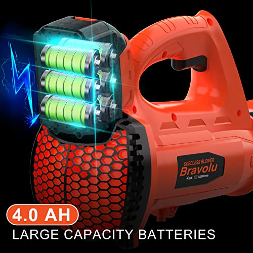 Soffiatore Bravolu Caricabatteria Regolabile Regolabili